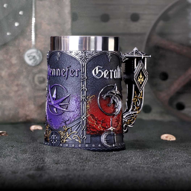 The Witcher Trinity Tankard 15.5cm By Nemesis - Medaid International