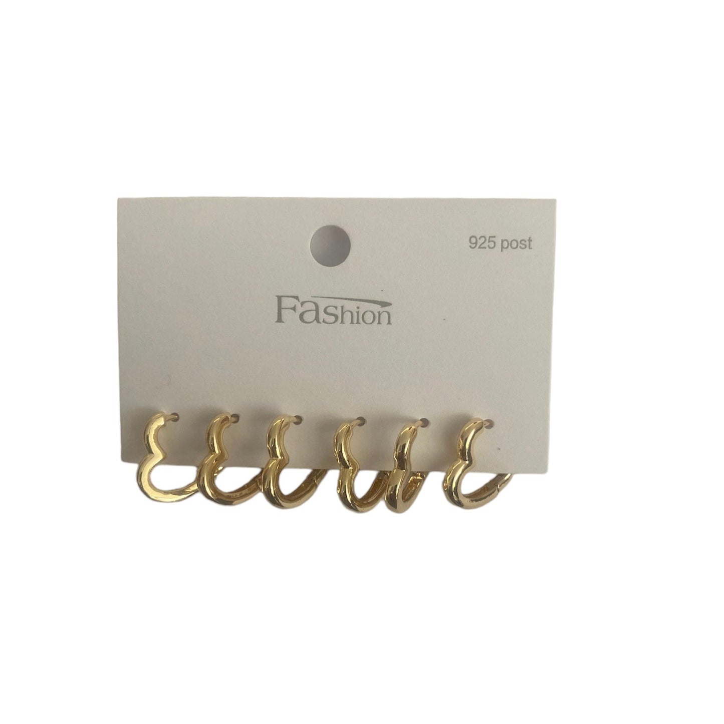 Heart set earrings accessory #4051 - Medaid International