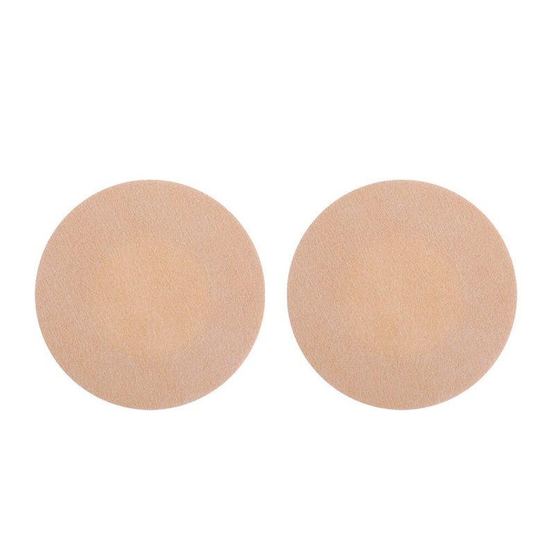 Adhesive Bra for Women - 5 Pairs Lift Invisible Summer Breast Lifting Bra One-Time Chest Stickers Lingerie Shape Bralette round shape - Medaid