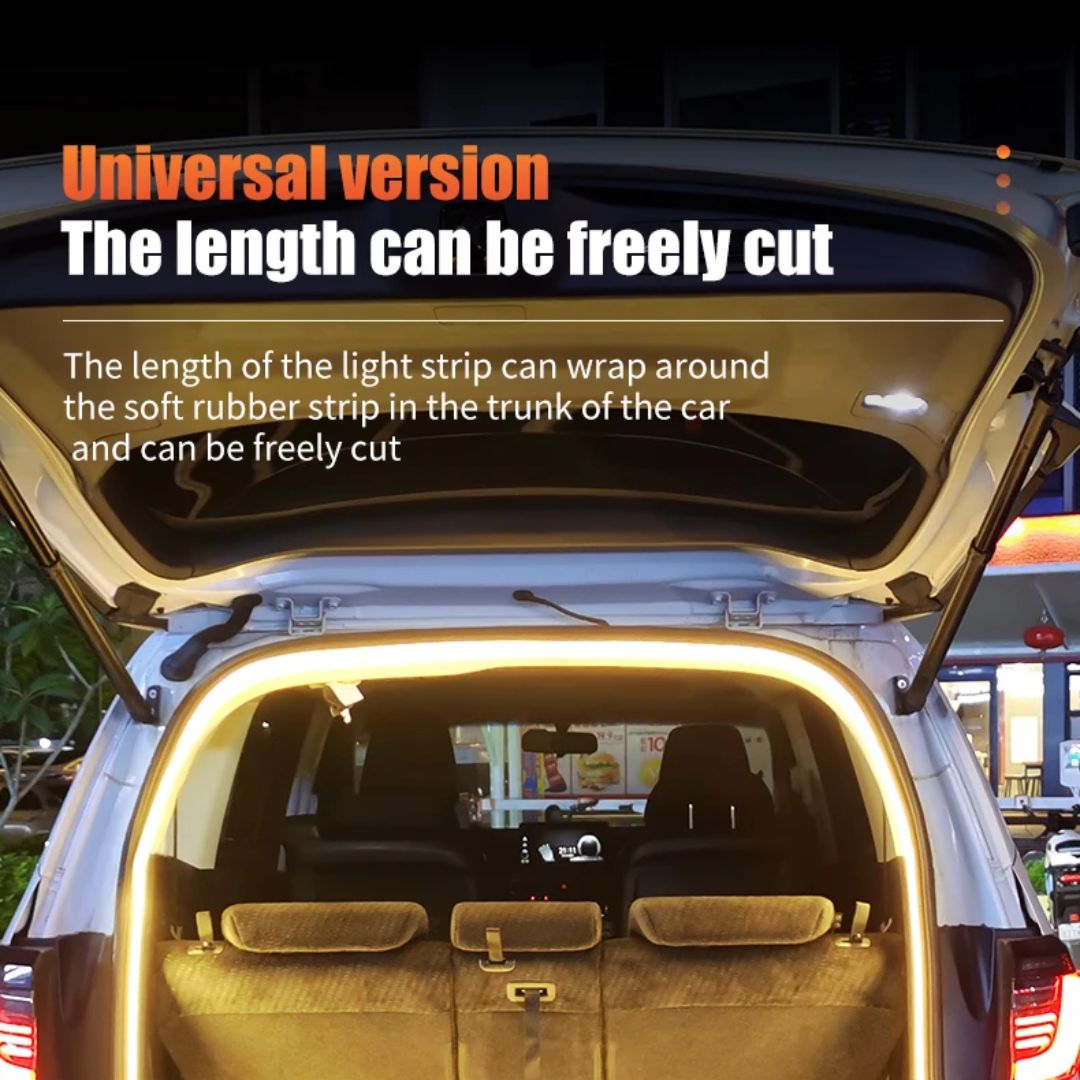 12V LED Trunk Light Warm White LED Strip 2M Waterproof Flexible Light - Medaid International