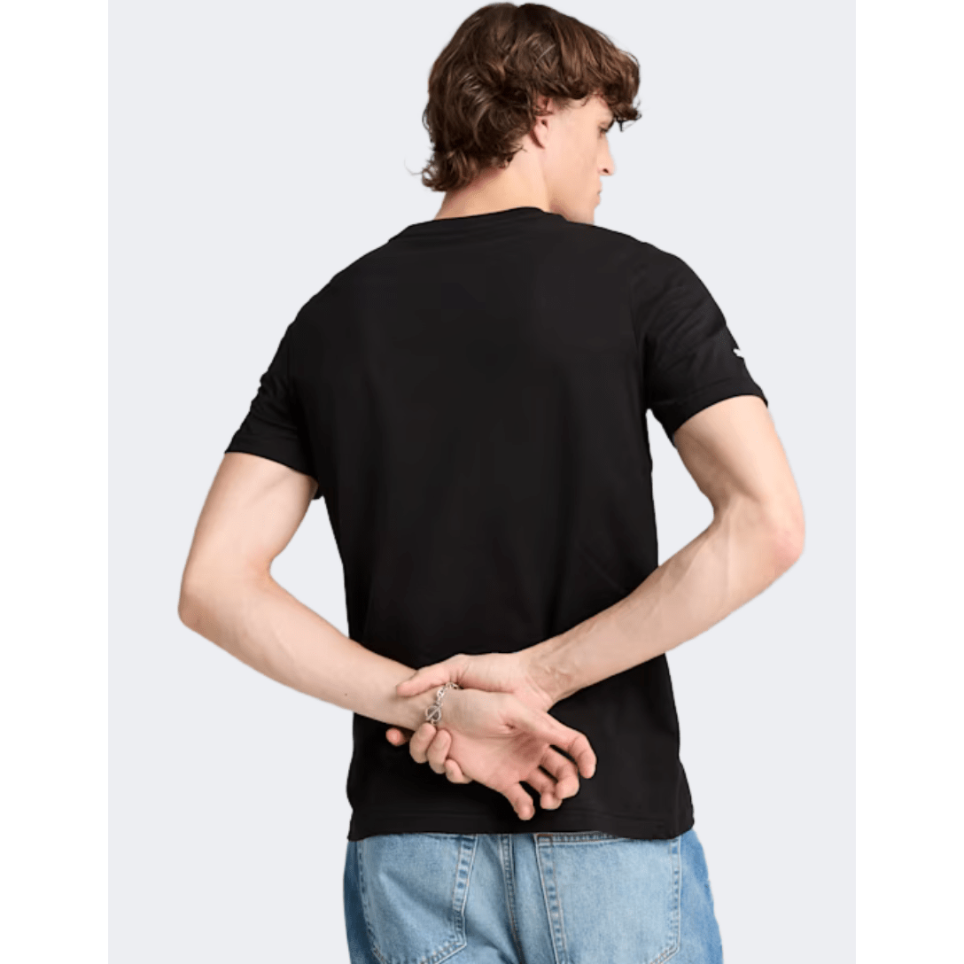 Puma Scuderia Ferrari Race Tonal Big Shield Men Lifestyle T-Shirt Black - Medaid International