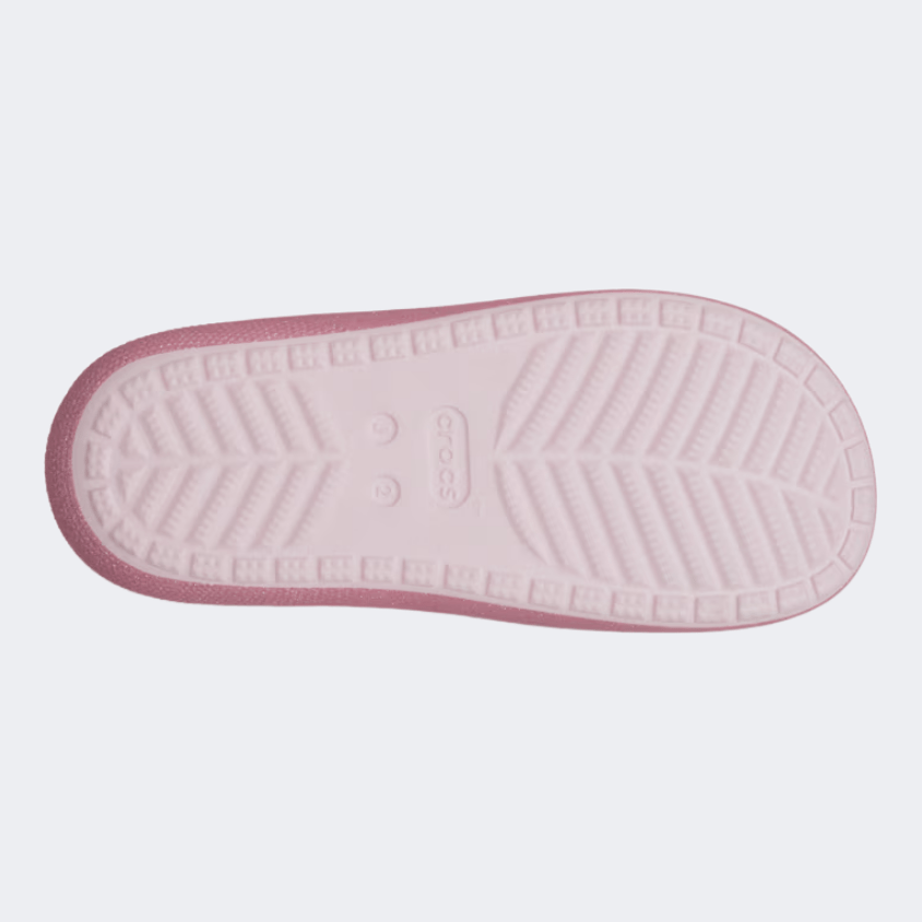 Crocs Classic Glitter V2 Kids Lifestyle Sandal Pink Milk - Medaid International