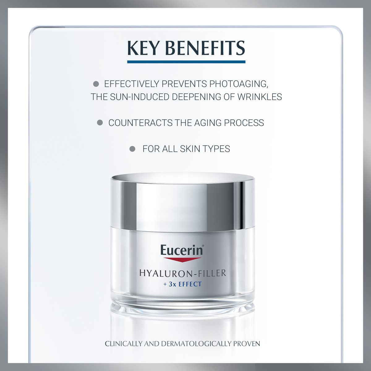 Eucerin Hyaluron-Filler Anti Age Day Cream SPF15 - Medaid - Lebanon