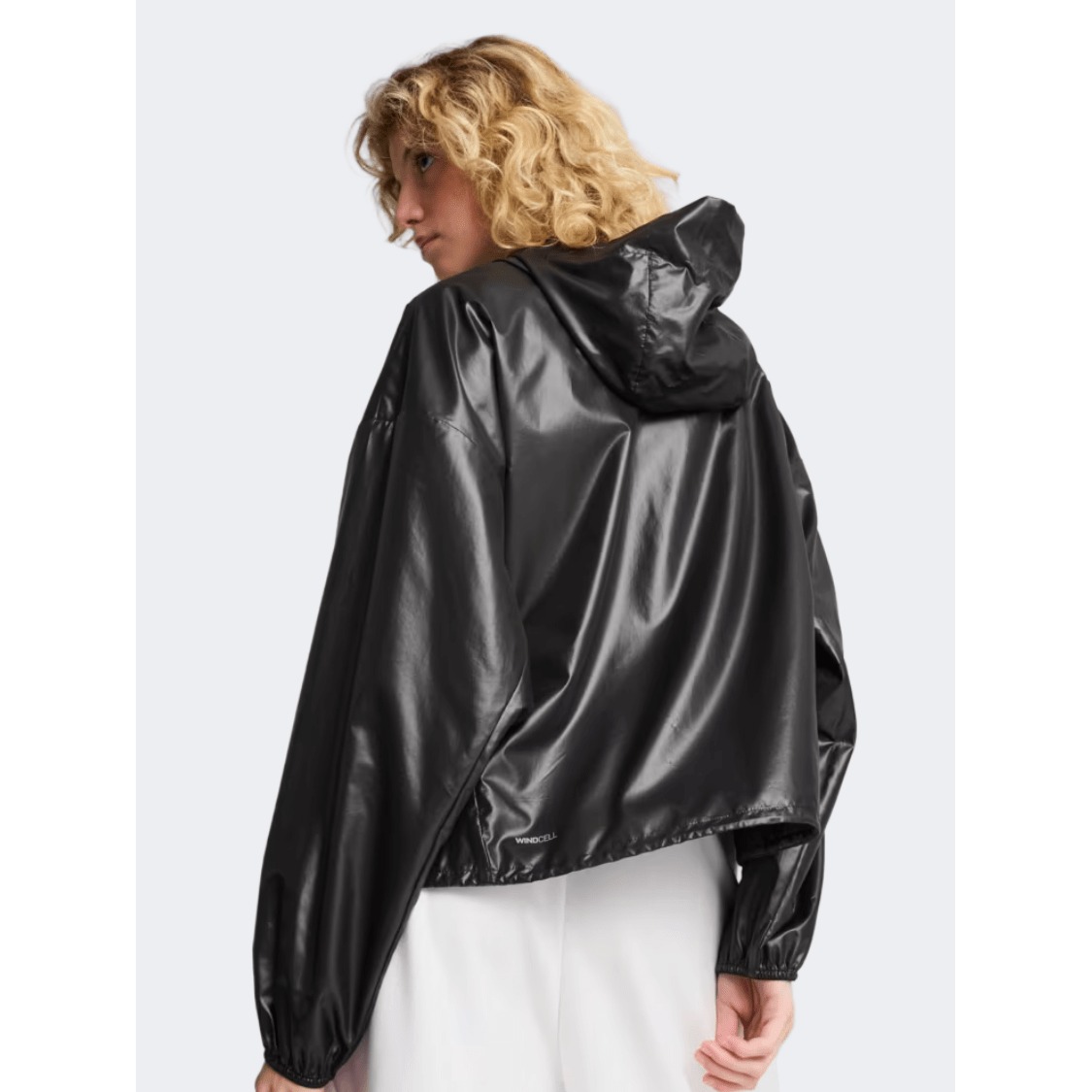 Puma Ess Oversized Wind Wardrobe Women Lifestyle Jacket Black - Medaid International