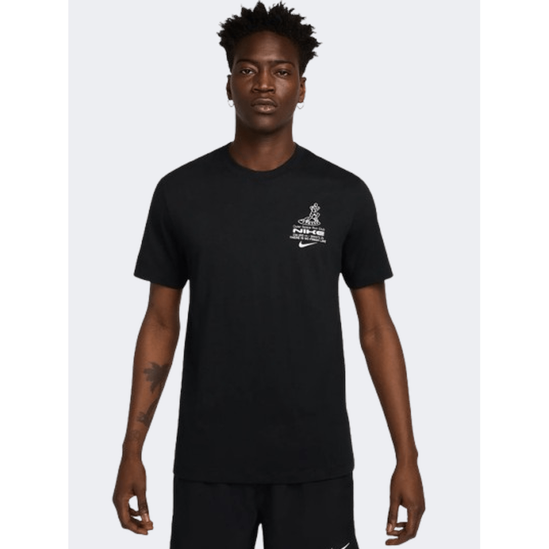 Nike I Believe Men Running T-Shirt Black/White - Medaid International