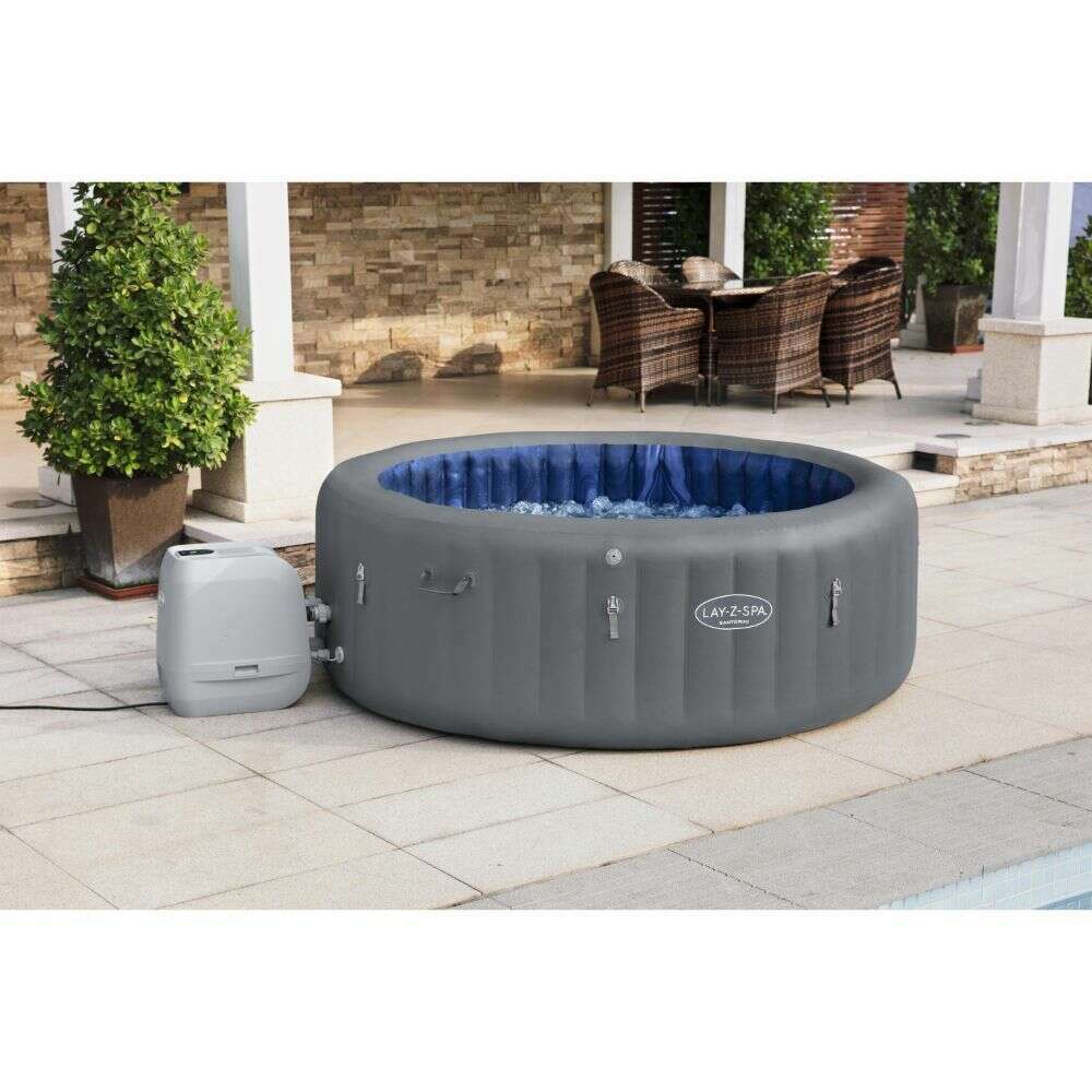 Lay-Z-Spa Santorini Hydrojet Pro 216x80cm, 6-7 Pers - Medaid International