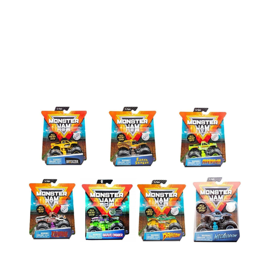 Monster Jam 1:64 Vehicles Asst. (1 Random) - Medaid International