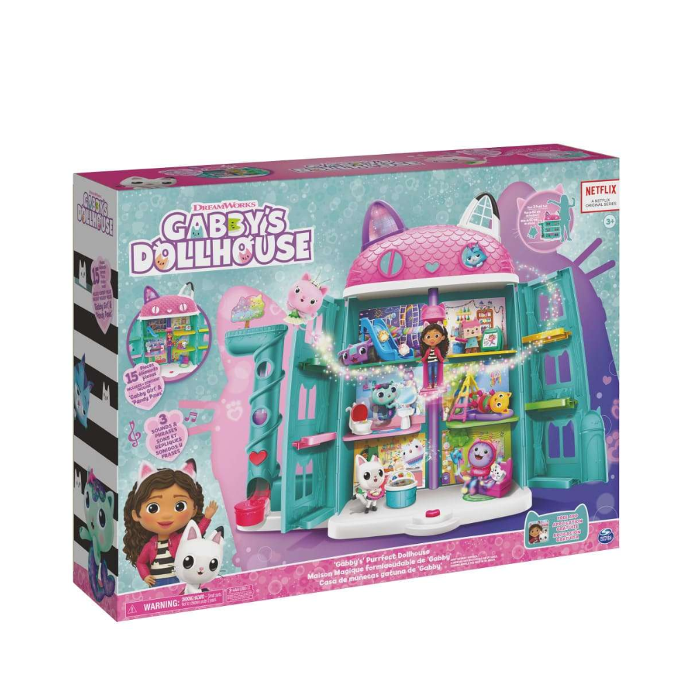 Gabby's DH Gabby's Purrfect Dollhouse - Medaid International