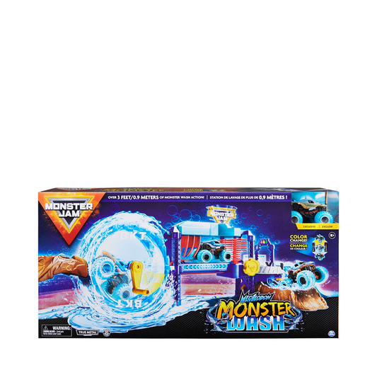 Monster Jam 1:64 Megalodon Monster Wash Playset - Medaid International