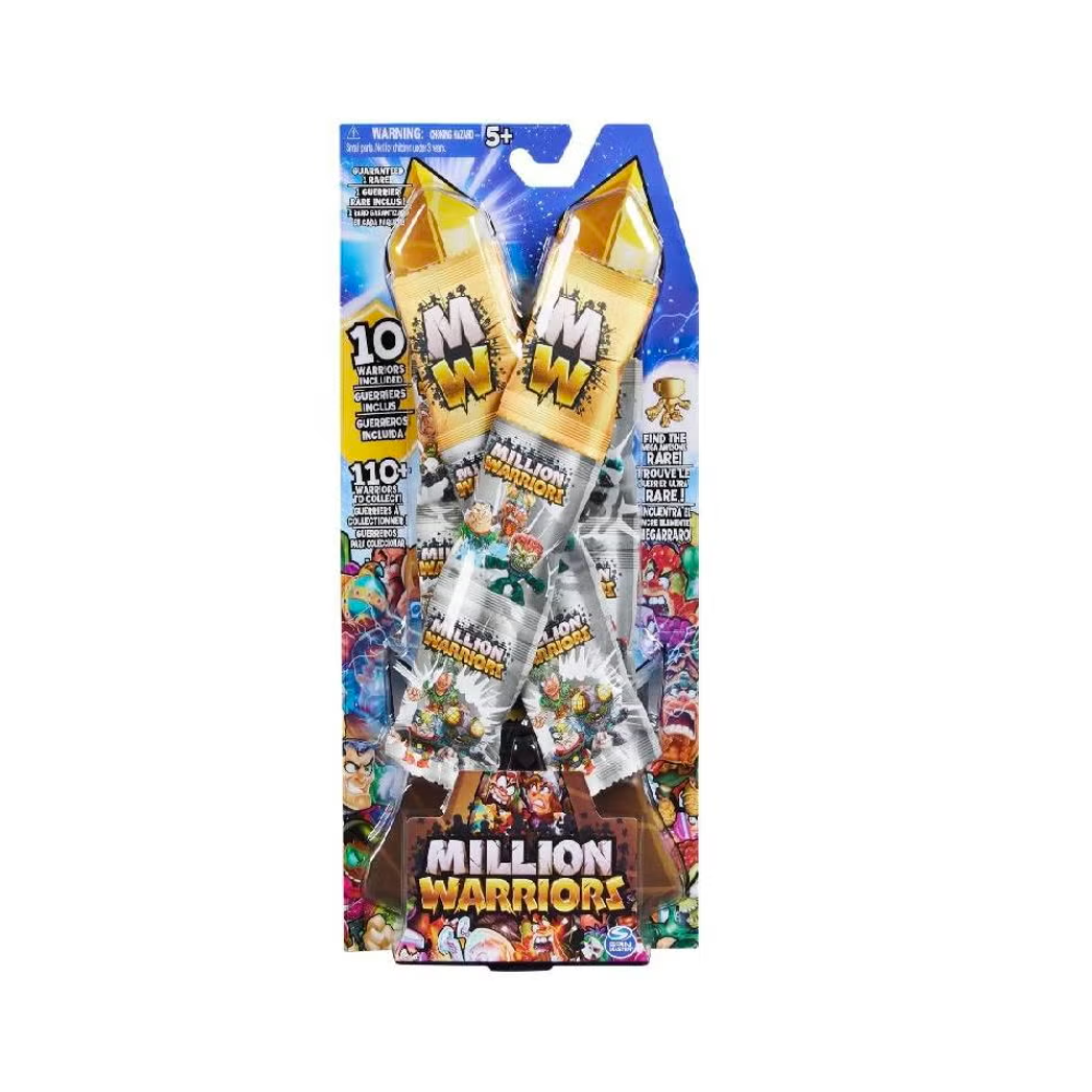 Million Warriors Warrior Pack Fig Asst - Medaid International