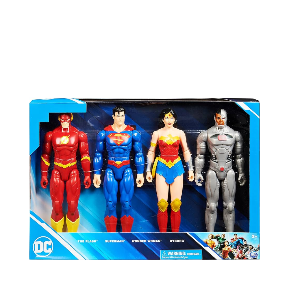DC Universe Fig 12" 4-Pack By Spin Master - Medaid International
