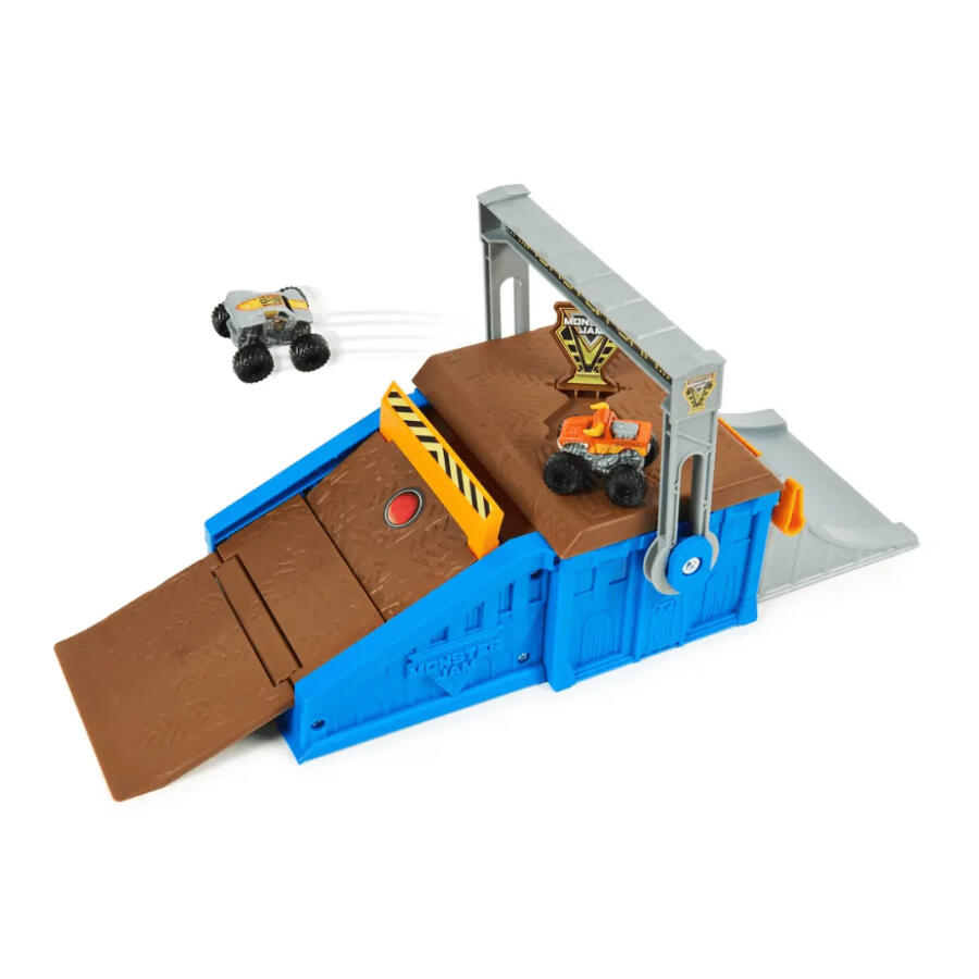 Monster Jam Mini Flip & Go Playset - Medaid International