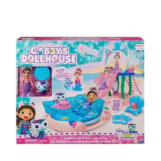 Gabby's DH Girls Purrific Pool Playset - Medaid International