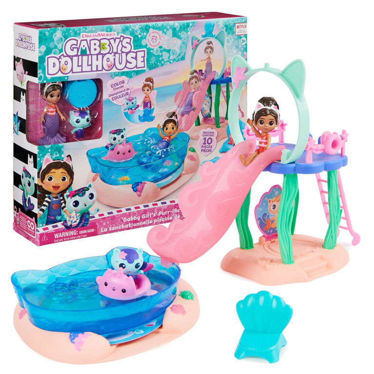 Gabby's DH Girls Purrific Pool Playset - Medaid International
