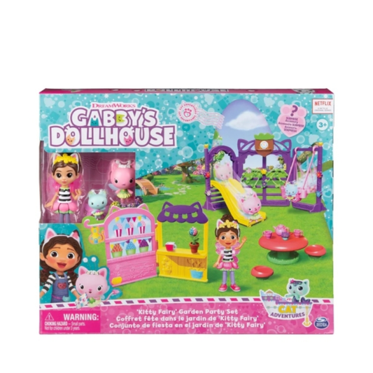 Gabby's Doll House Fairy Garden Party Playset - Medaid International