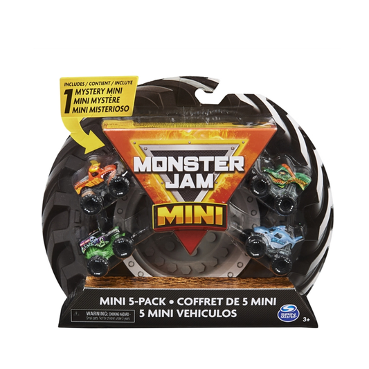 Monster Jam Mini Scale Vehicles 5-PK - Medaid International