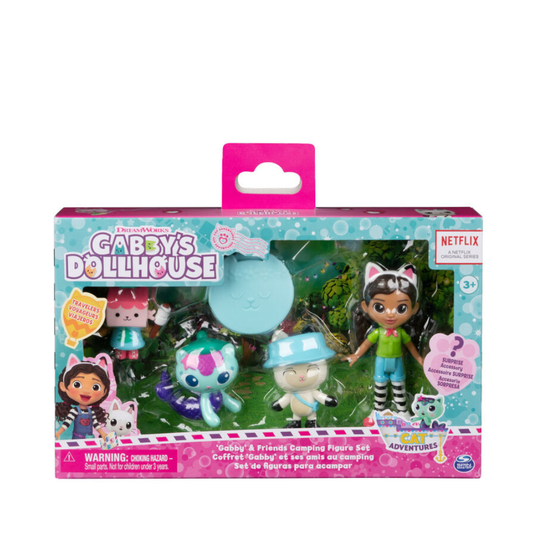 Gabby's Doll House Figure Pack - Friends Camping - Medaid International