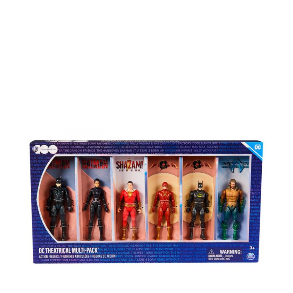 DC Universe Theatrical Multi-Pack 6 Super Heros By Spin Master - Medaid International