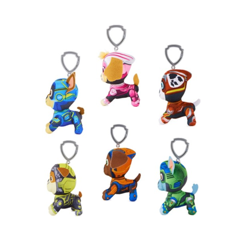 Paw Patrol Movie Mini Plush Bag Clip (1 Random) - Medaid International