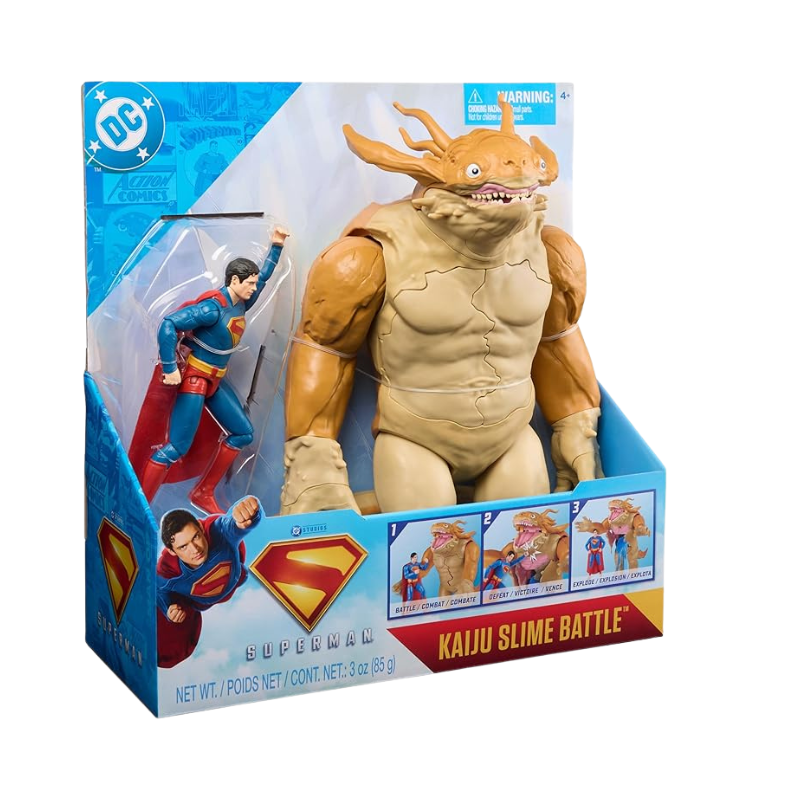DC Superman Movie Fig 6" Superman-Kaiju Battle Pack Toys by Spin Master - Medaid International