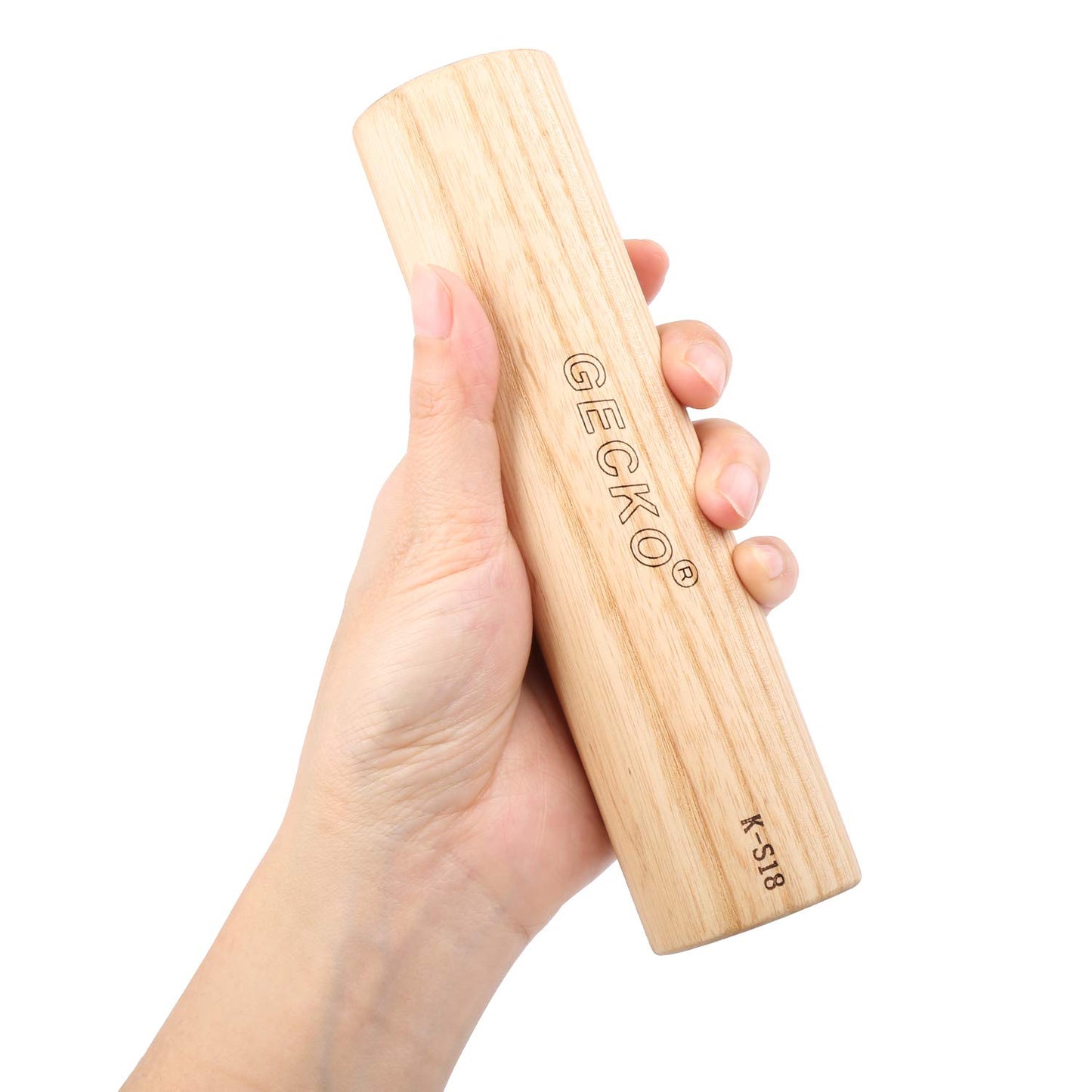 PARDUS Sand Hammer Percussion Instrument, Wooden Natural Maracas, Used in Live Performances and Concerts, Suitable for Kahun Drummers, Guitarists and Singers (17.9X4.2cm) - Medaid International