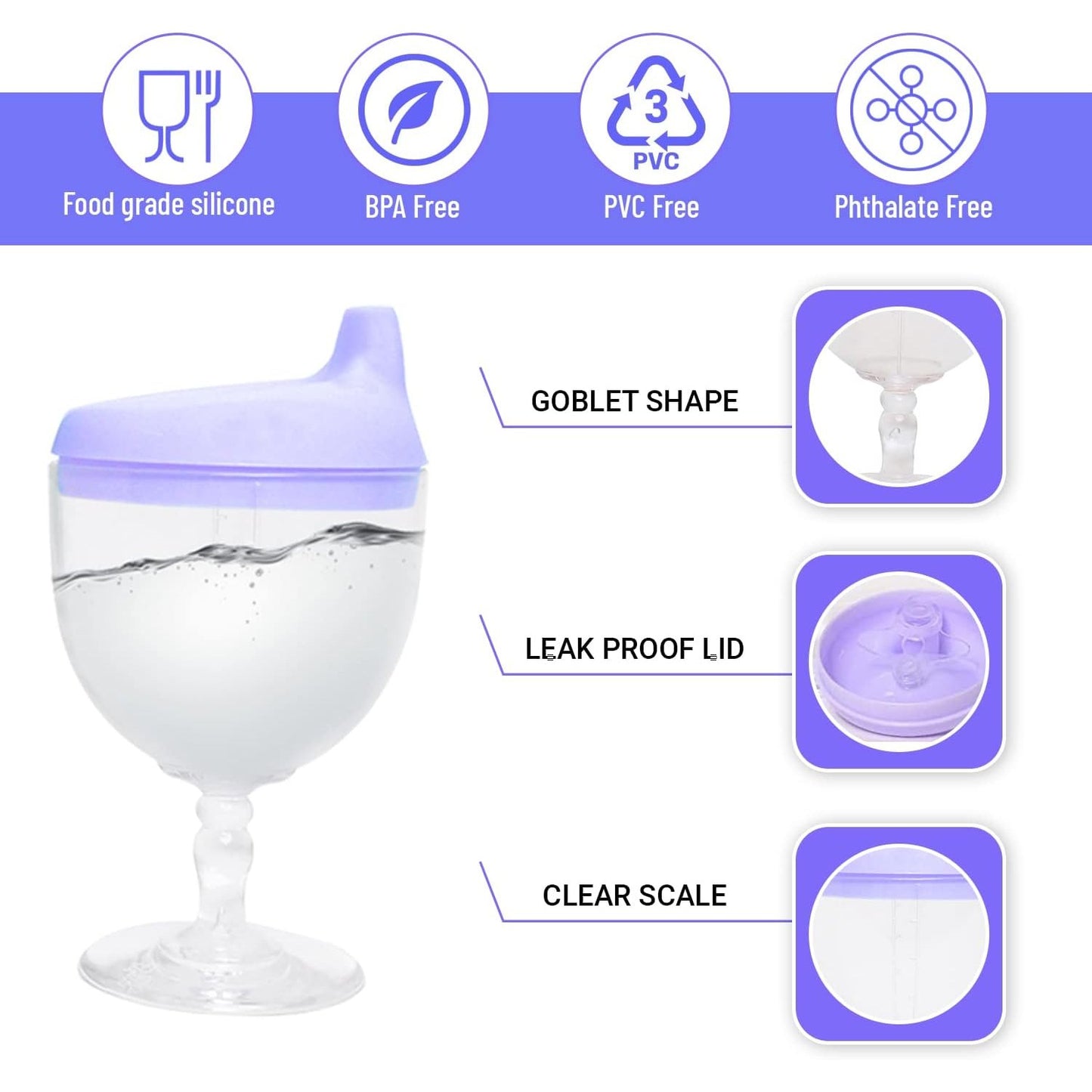 Baby Plastic Goblet Cup - Medaid International
