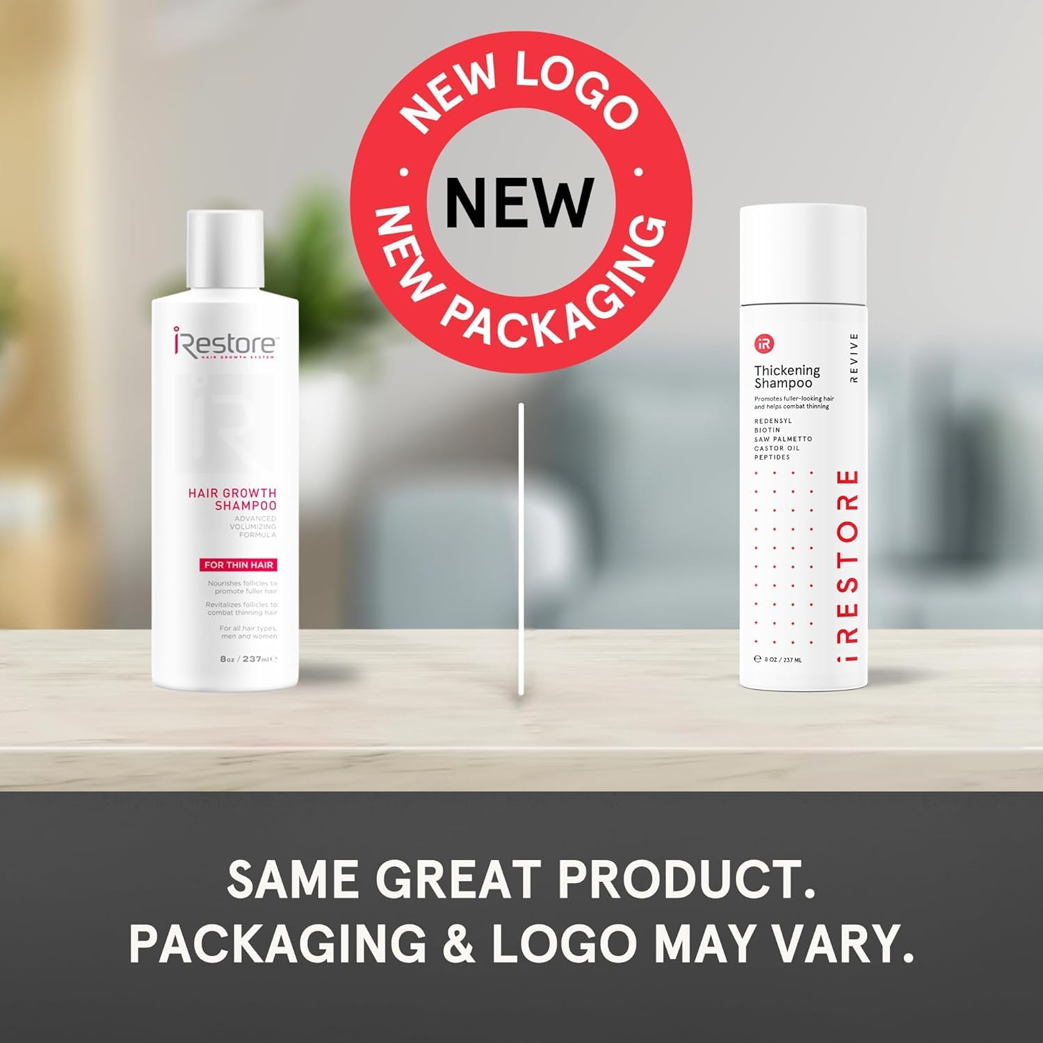 iRestore Anti Hair Loss and Thinning Shampoo - Biotin Formula for Hair Growth, Thickening and Volumizing for Men & Women - Medaid International