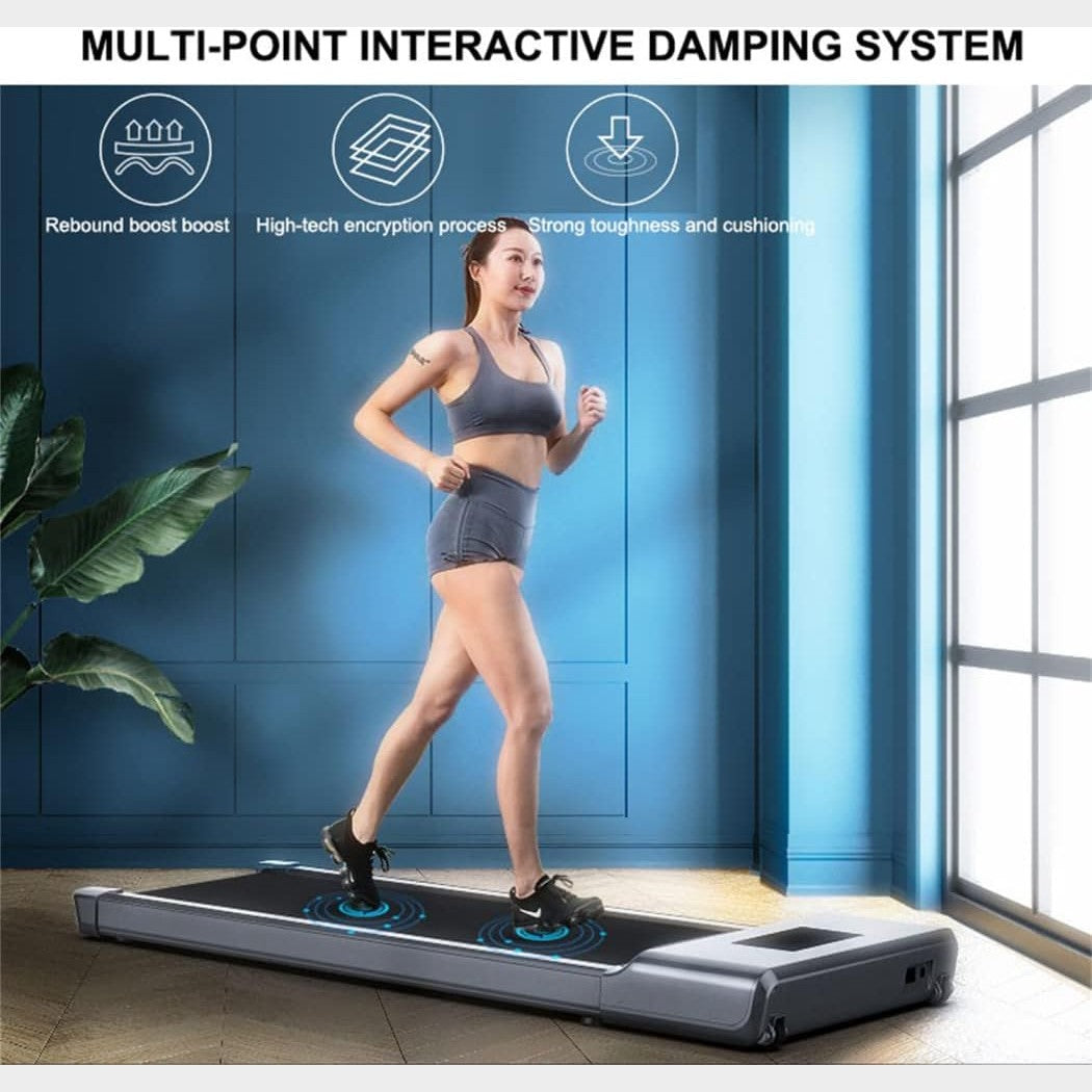 Foldable Treadmill,Smart Walking Running Machine,with Remote Control And LED High Frequency Display,1-6 Km/H Walking Treadmills,for Home/Office Gym - Medaid International