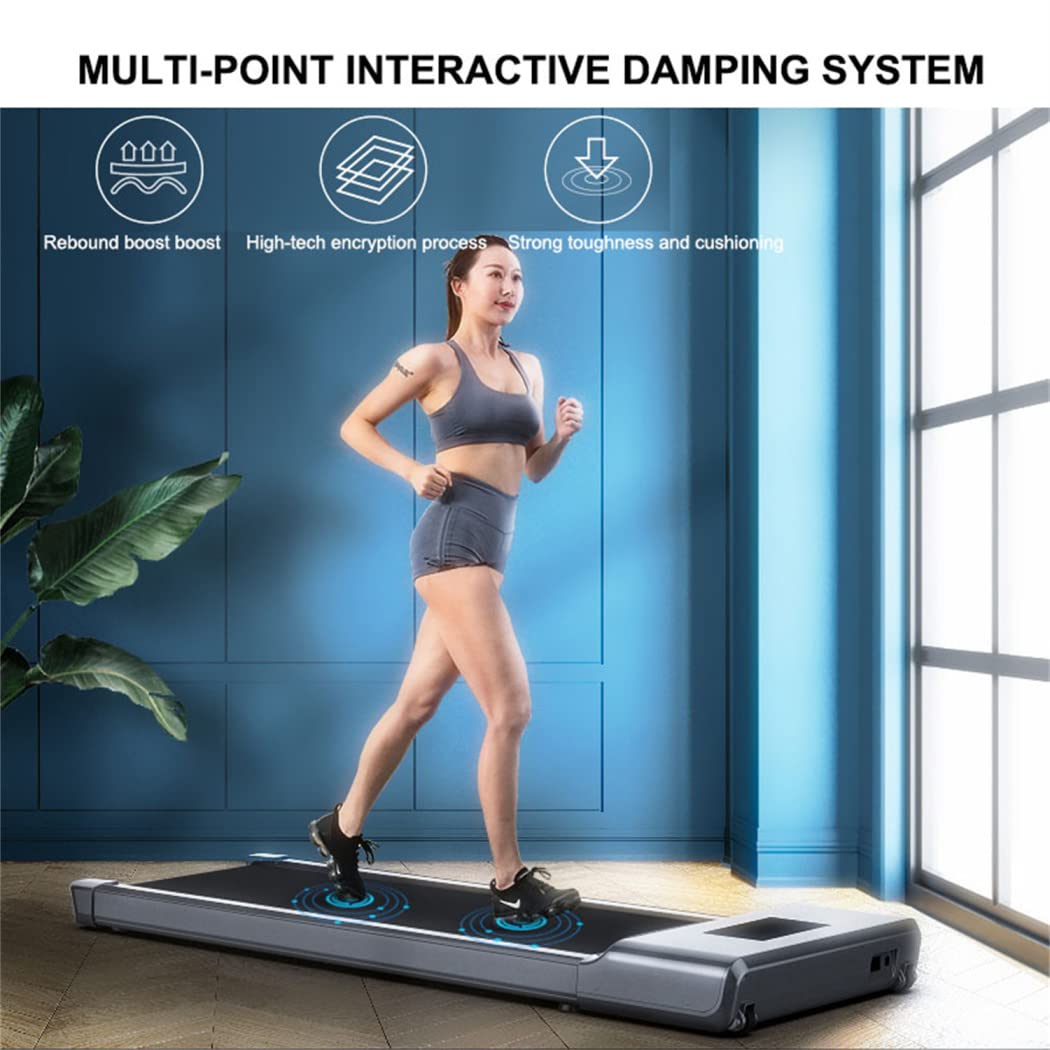 Foldable Treadmill,Smart Walking Running Machine,with Remote Control And LED High Frequency Display,1-6 Km/H Walking Treadmills,for Home/Office Gym - Medaid International