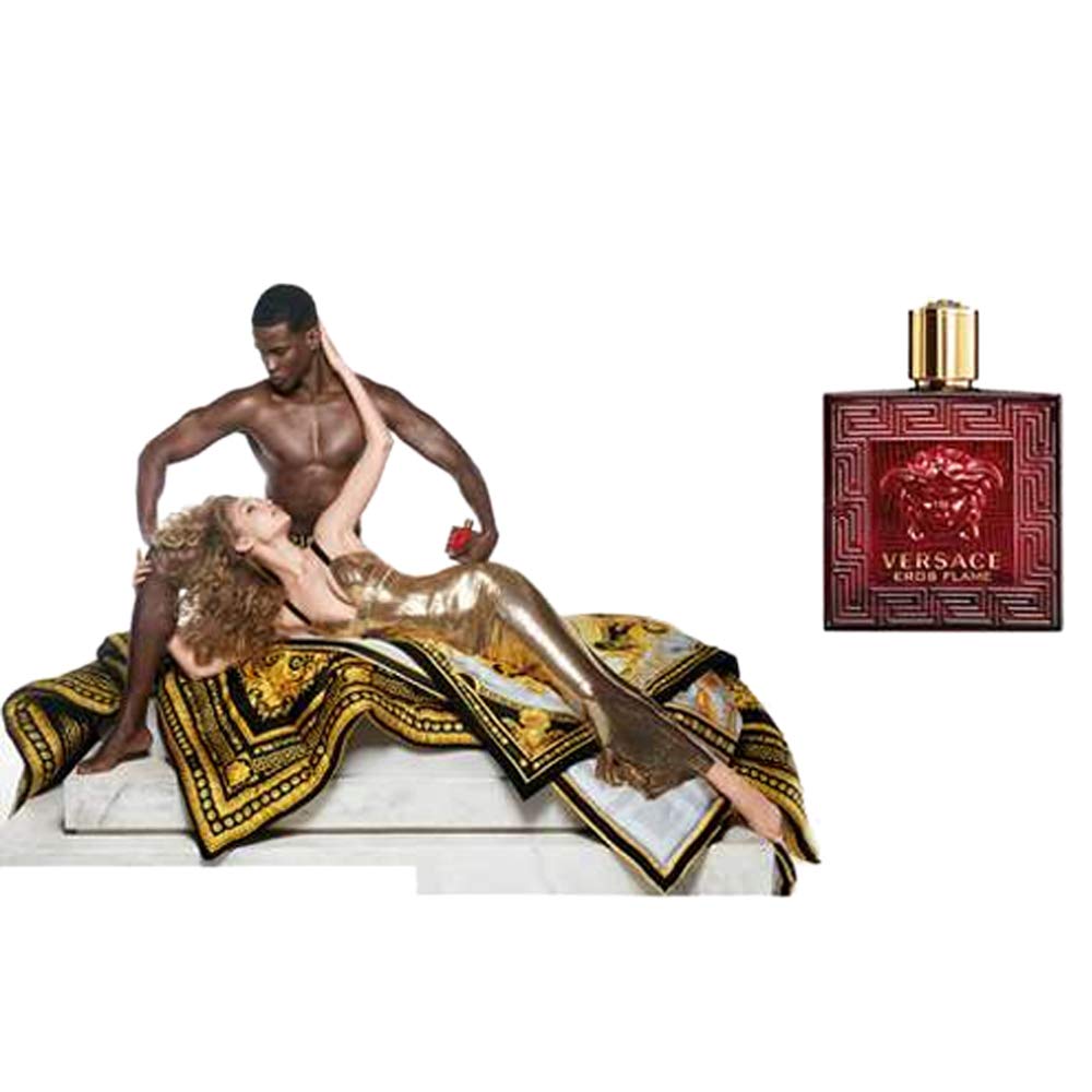 Versace Eros Flame for Men 3.4 oz Eau de Parfum Spray - Medaid International