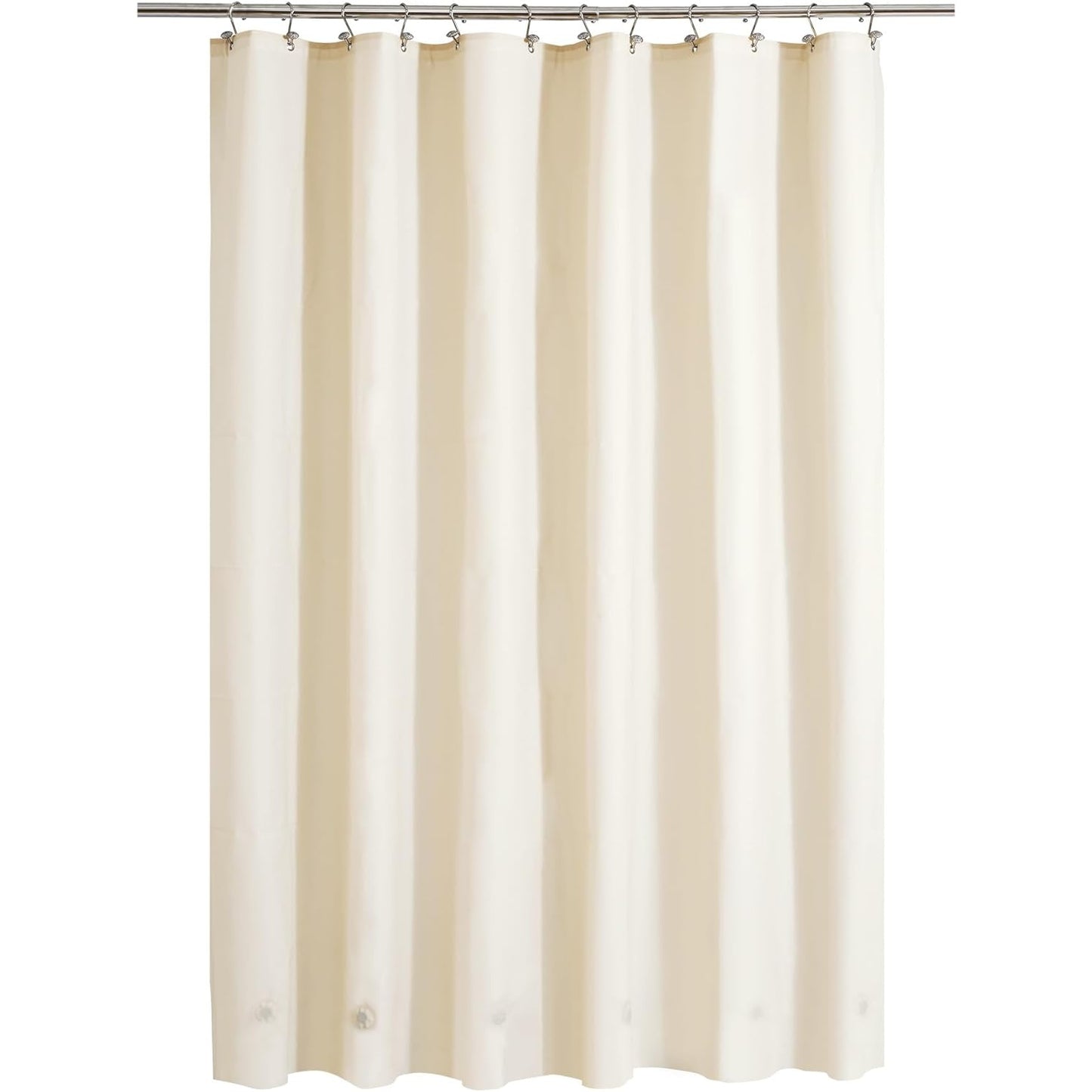 Barossa Design Plastic Shower Liner Clear - Premium PEVA Shower Curtain Liner with Rustproof Grommets and 3 Magnets, Waterproof Cute Lightweight Standard Size Shower Curtains for Bathroom - Clear - Medaid International