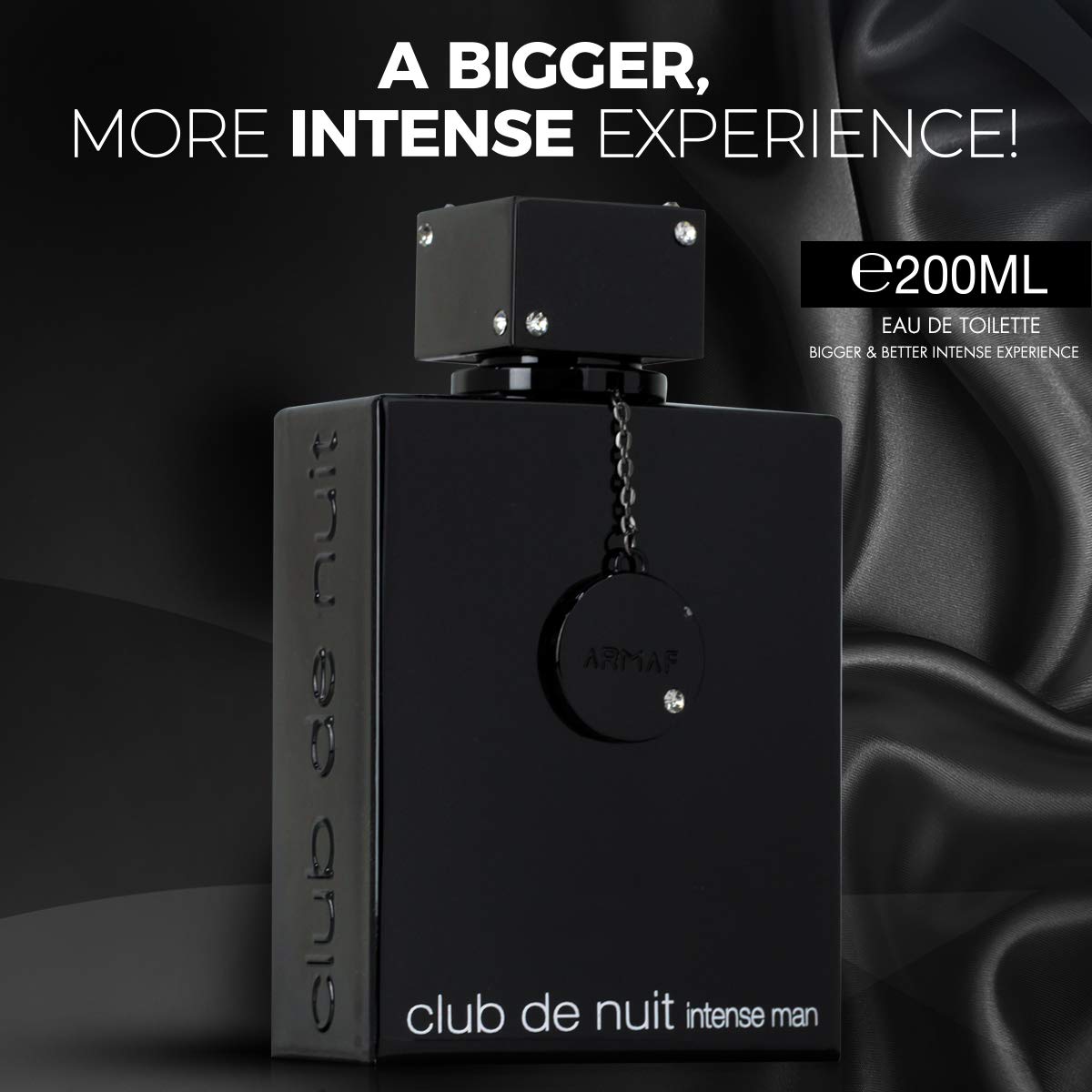 Armaf Club De Nuit Intense for Men Eau de Parfum Spray, 6.8 Ounce / 200 ml - Medaid International