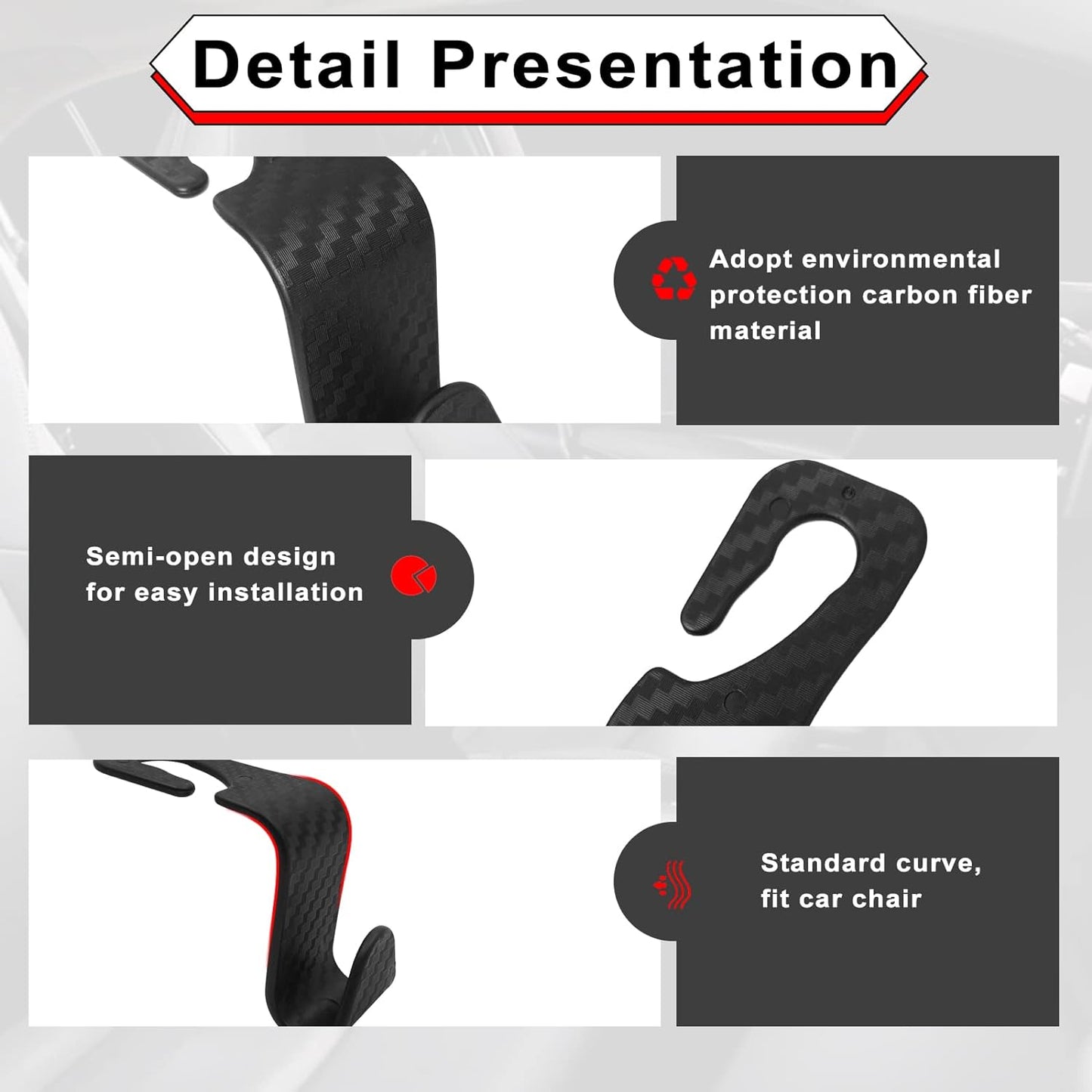 Car Backseat Hanger (2pcs) - Medaid International