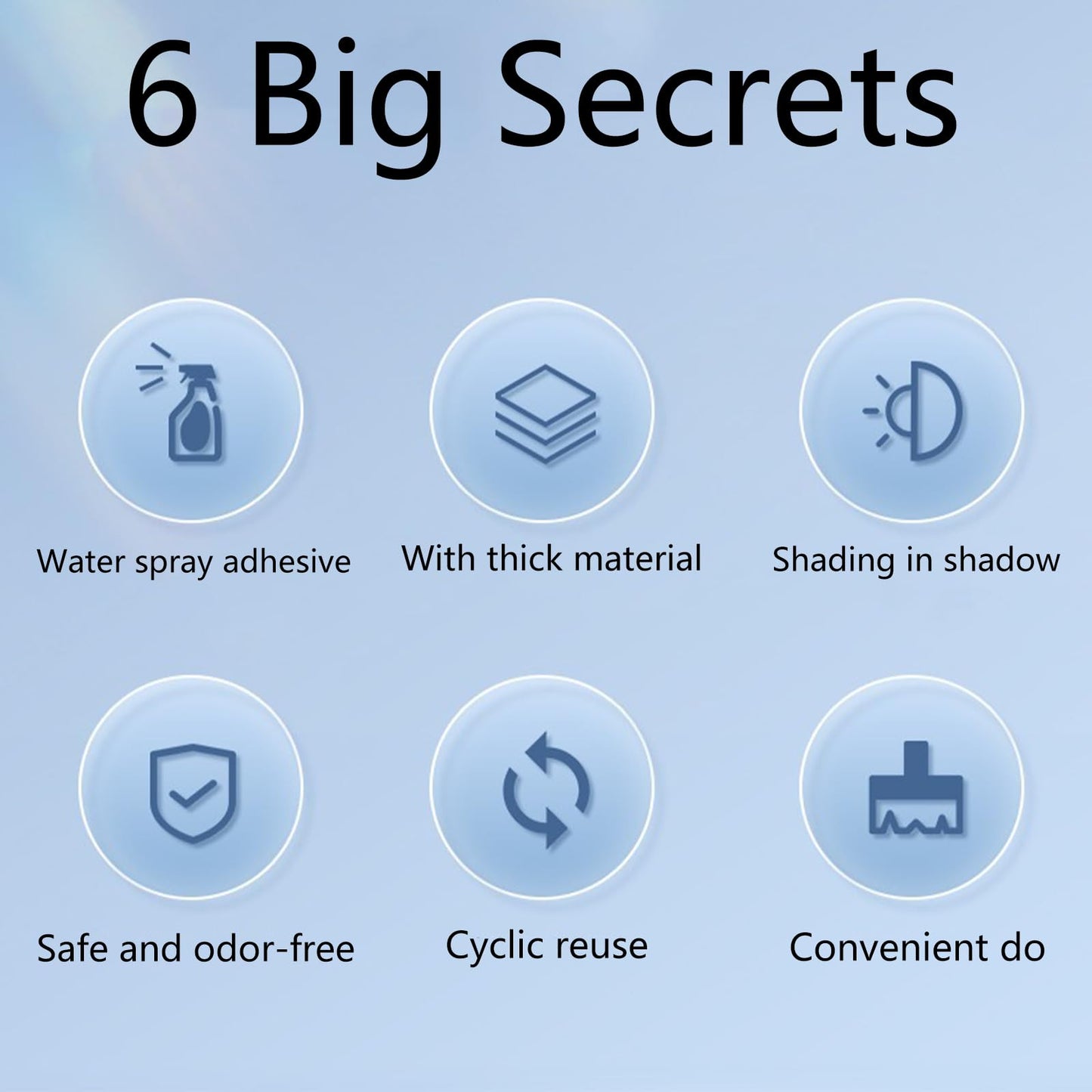 Frosted Window Film – Decorative and Privacy Window Film for Living Room, Bedroom, and Office, UV Blocking, Easy Installation - Medaid International