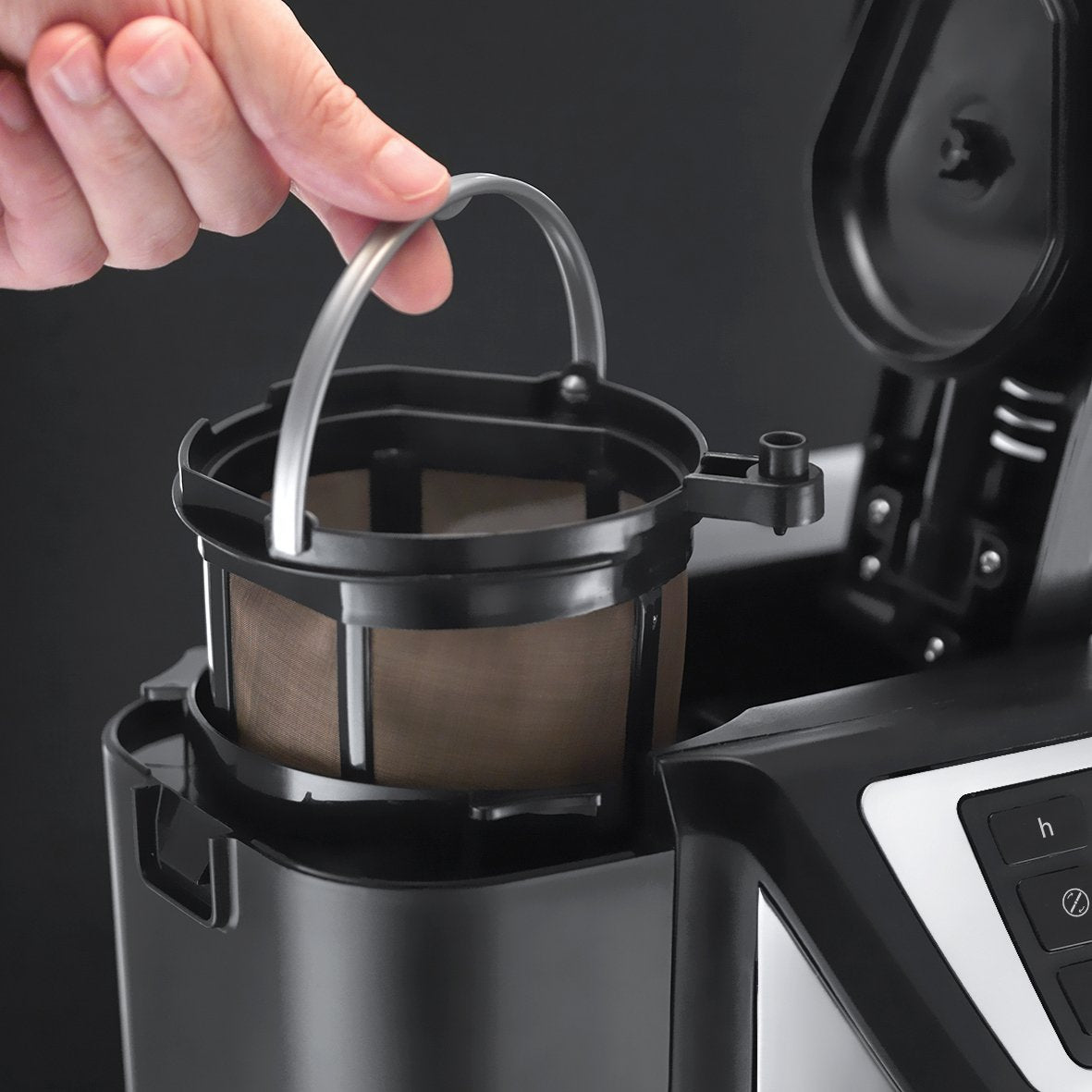 Russell Hobbs Chester Grind & Brew Coffee Maker - Black - Medaid International