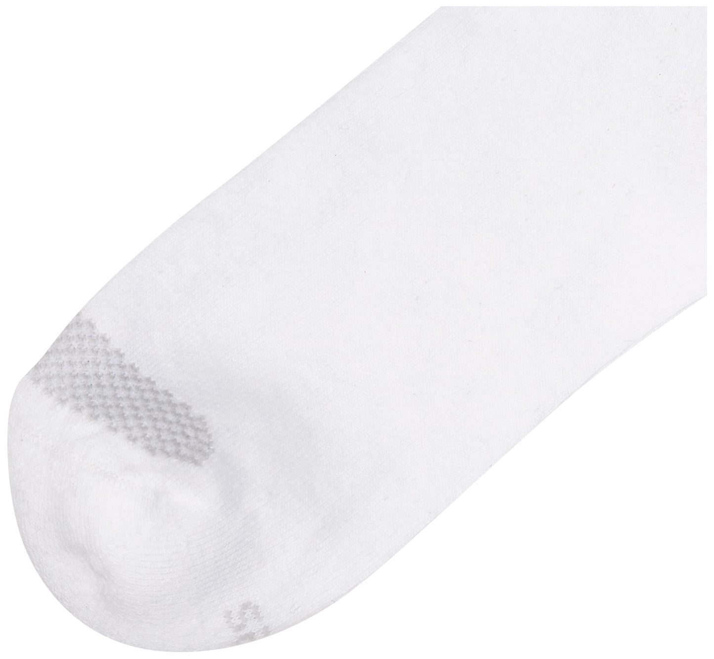 Hanes-womens Cool Comfort Toe Support Ankle Socks, 6-pair Pack Casual Sock, White/Grey Vent, One Size US - Medaid International