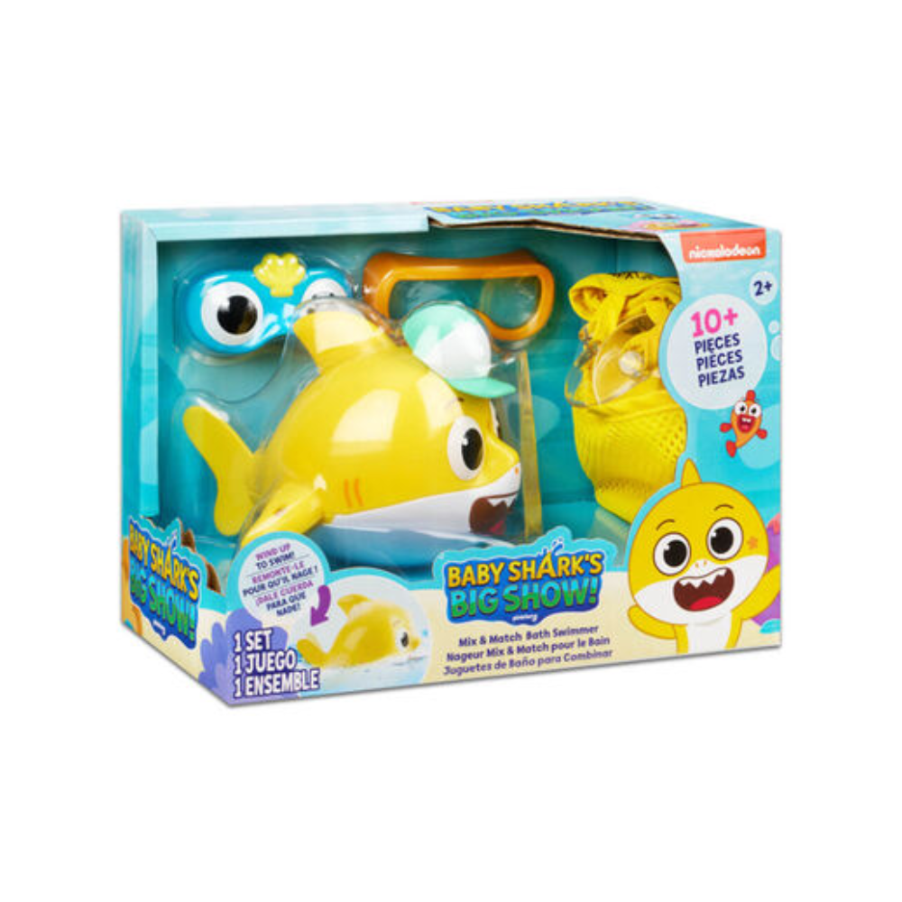 Baby Shark Mix And Match Bath Swimmer Play Set - Medaid International
