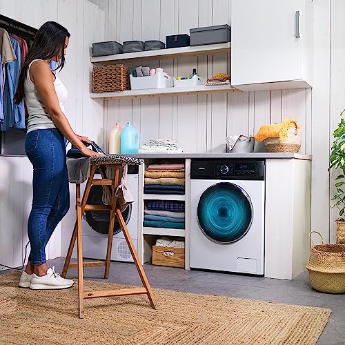 Cecotec - 8 kg Front Load Washing Machine, Inverter Motor, 16 Programs, SteamMax