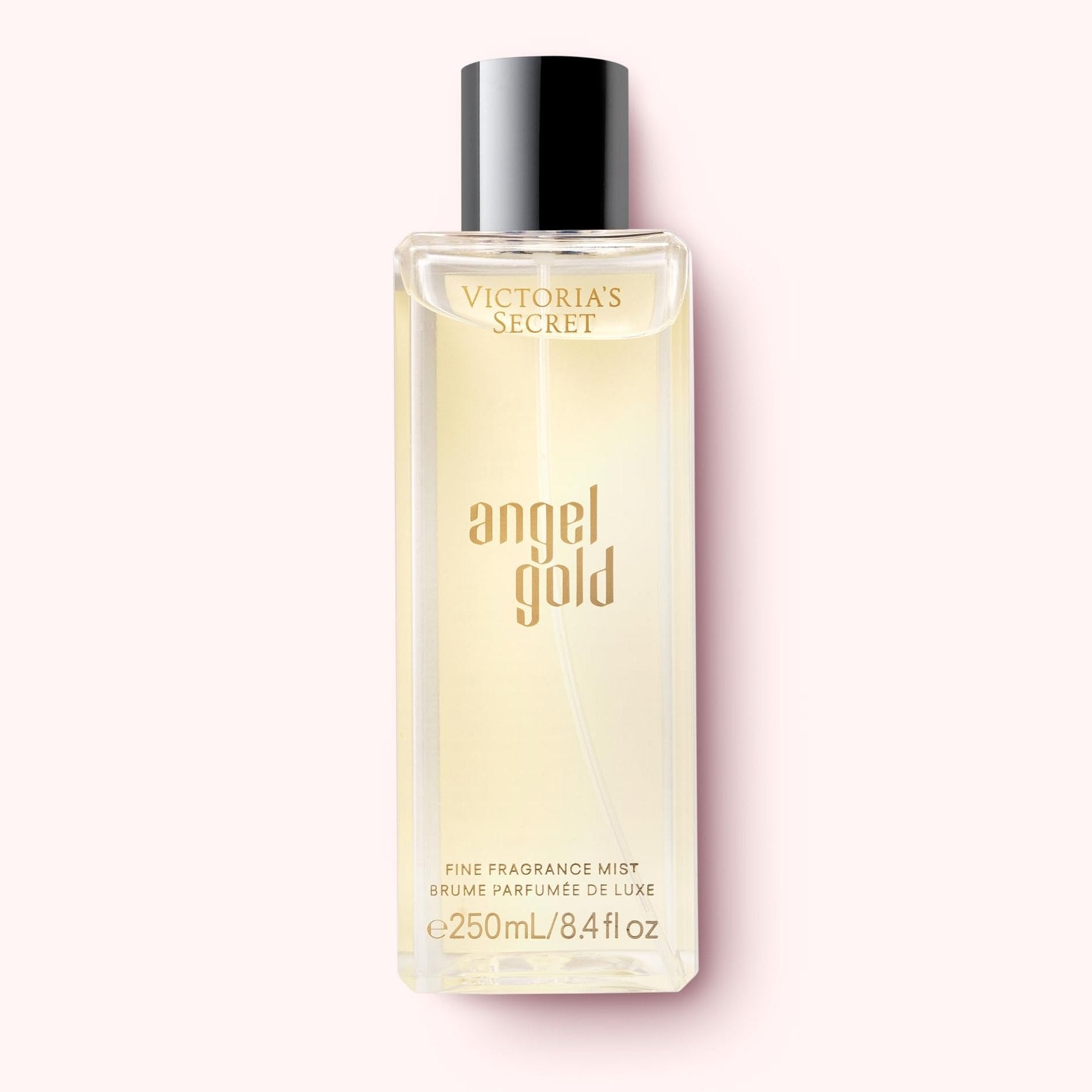Victoria's Secret Angel Gold Fragrance Mist, Notes of Sparkling Bergamot, Gardenia & Musk, Body Spray for Women (8.4 oz) - Medaid International