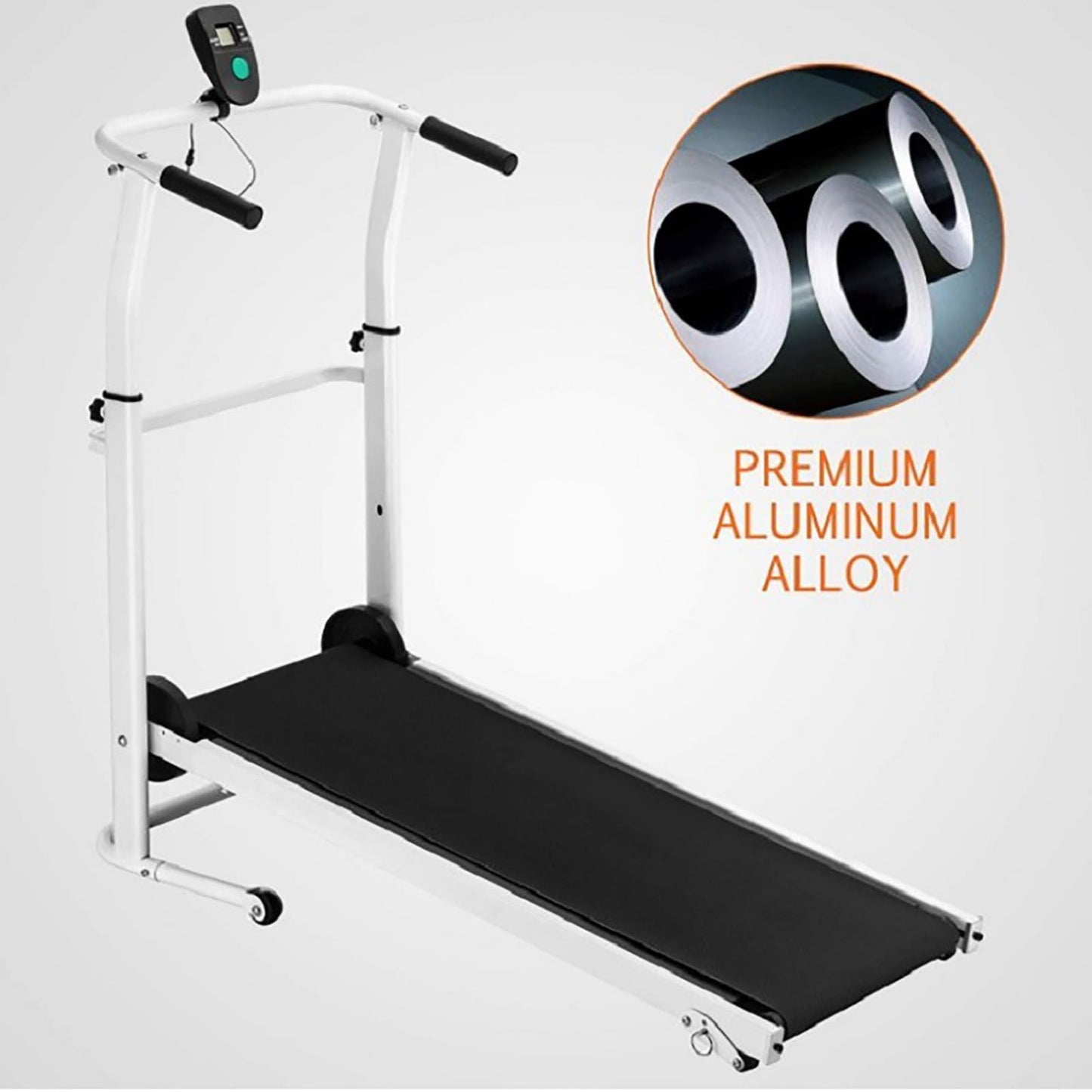 NaKeah Foldable Treadmill, Walking Pad Treadmill Under Desk, Portable Treadmill for Home and Office, Folding Treadmill 2 in 1 with LED Display,A - Medaid International