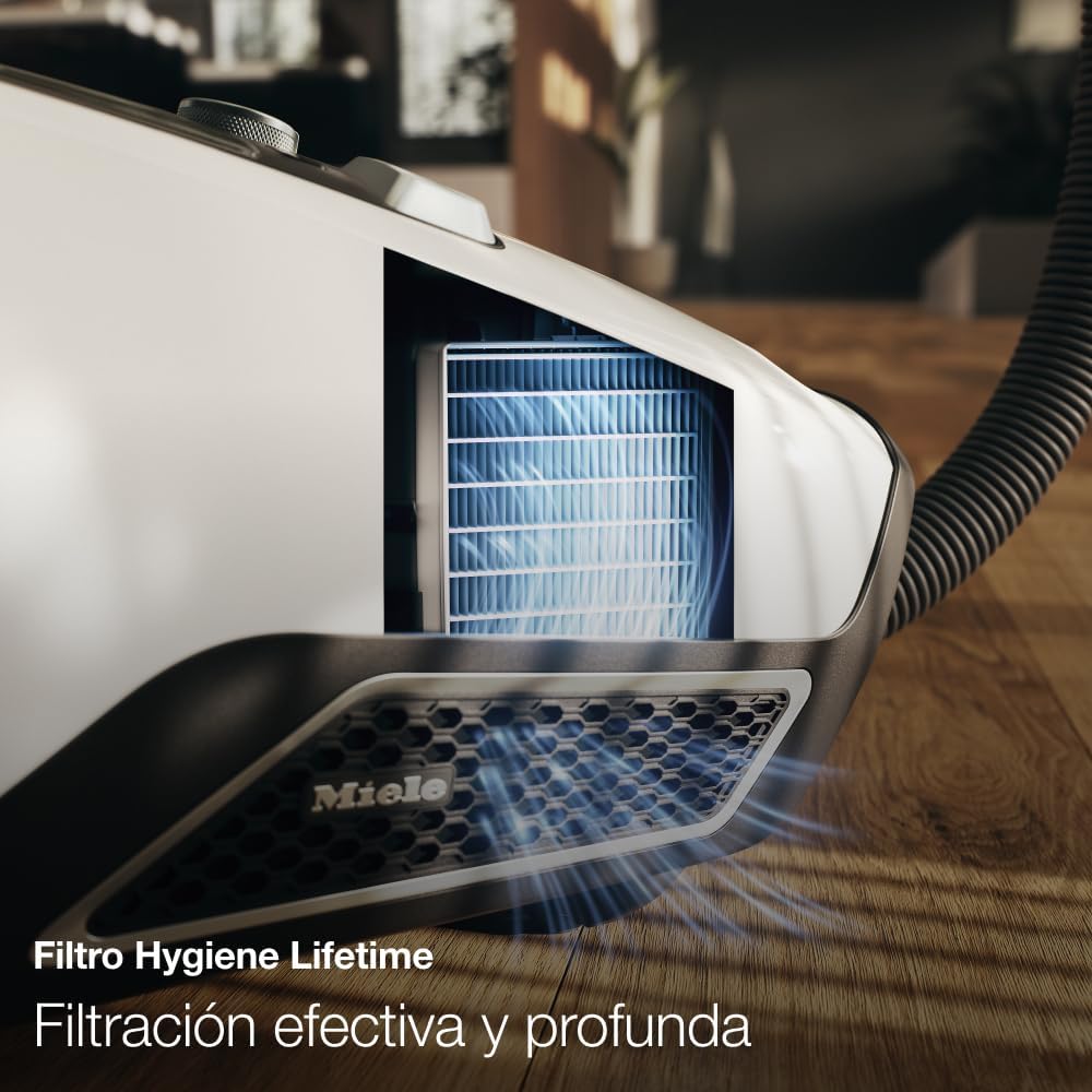 Miele - Blizzard Cx1 Efficiency Ecoline Vacuum Cleaner, 2.5L, 700W, HEPA Filter, White