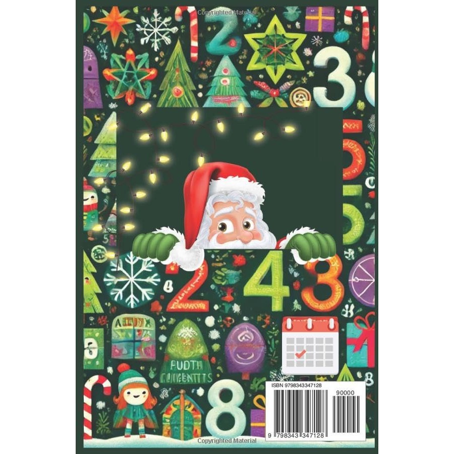Advent Math Calendar for Kids Ages 6-8: Fun and Educational Christmas Countdown with Daily Math and Activities for Learning and Holiday Fun: 24 Days ... Keep Learning Exciting During the Christmas - Medaid International