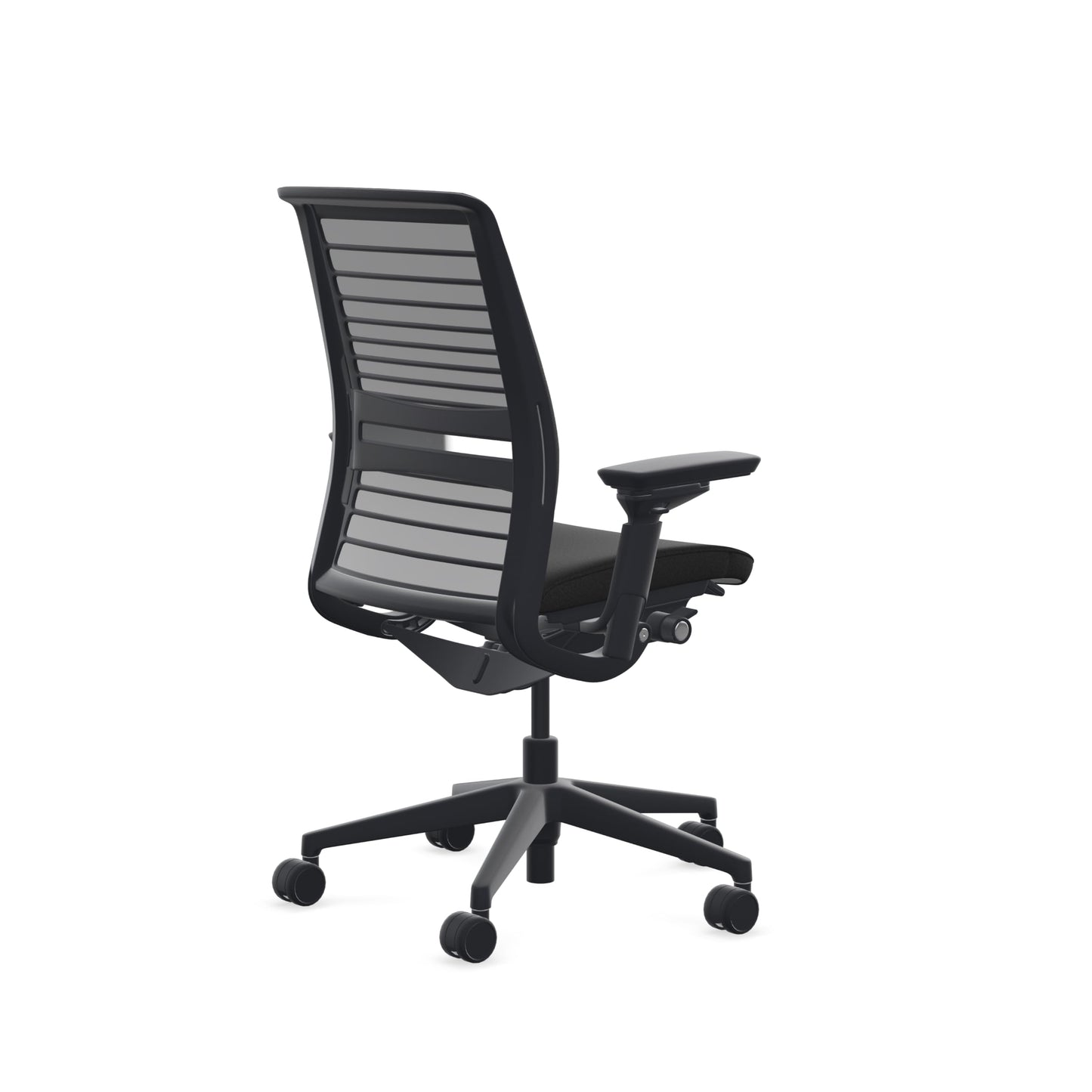 Steelcase Think Office Chair with Uphostered Hard Casters - Onyx Fabric - Medaid International