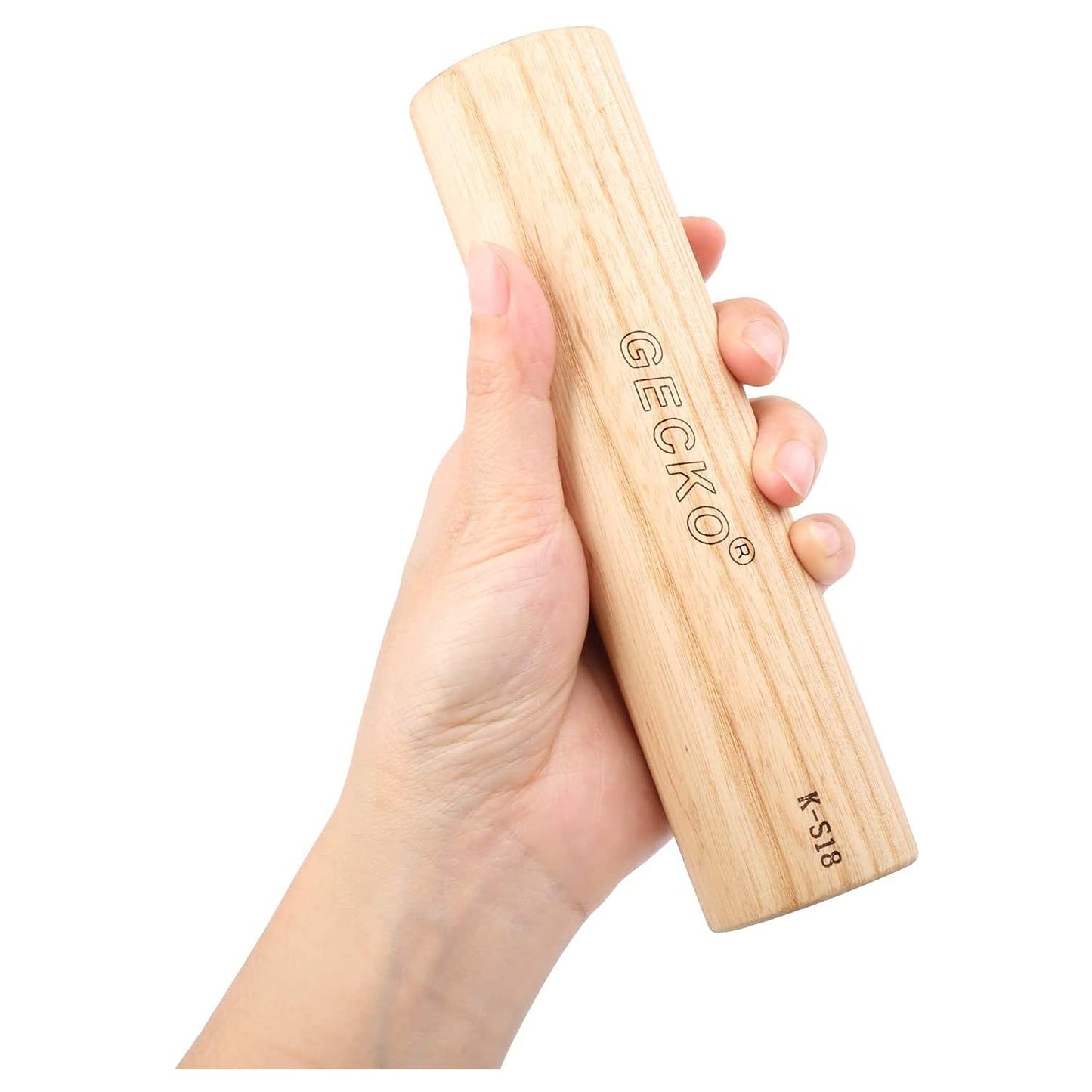 PARDUS Sand Hammer Percussion Instrument, Wooden Natural Maracas, Used in Live Performances and Concerts, Suitable for Kahun Drummers, Guitarists and Singers (17.9X4.2cm) - Medaid International