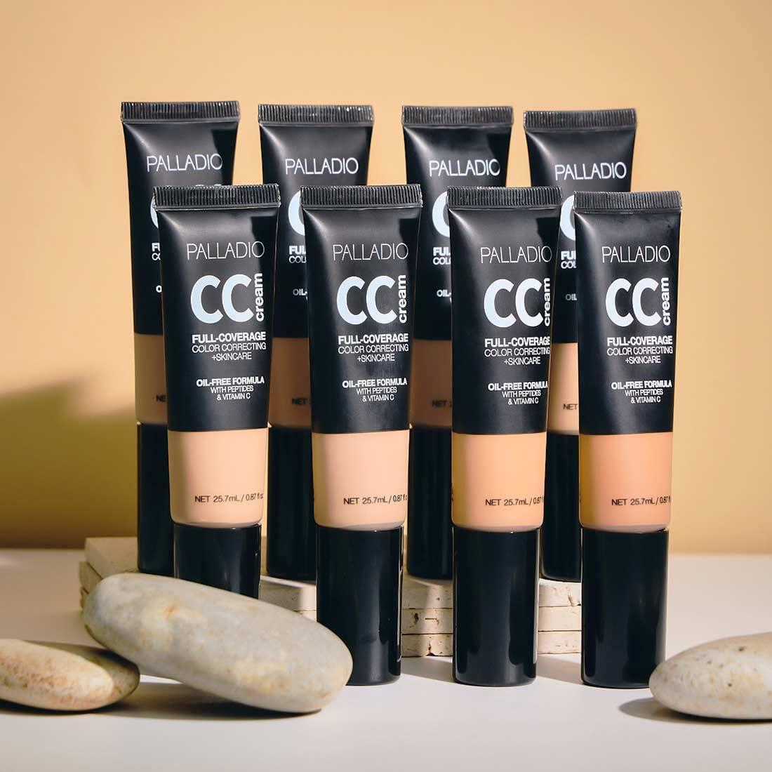 Palladio CC cream full coverage color correcting + skin care 25.7ml - Medaid