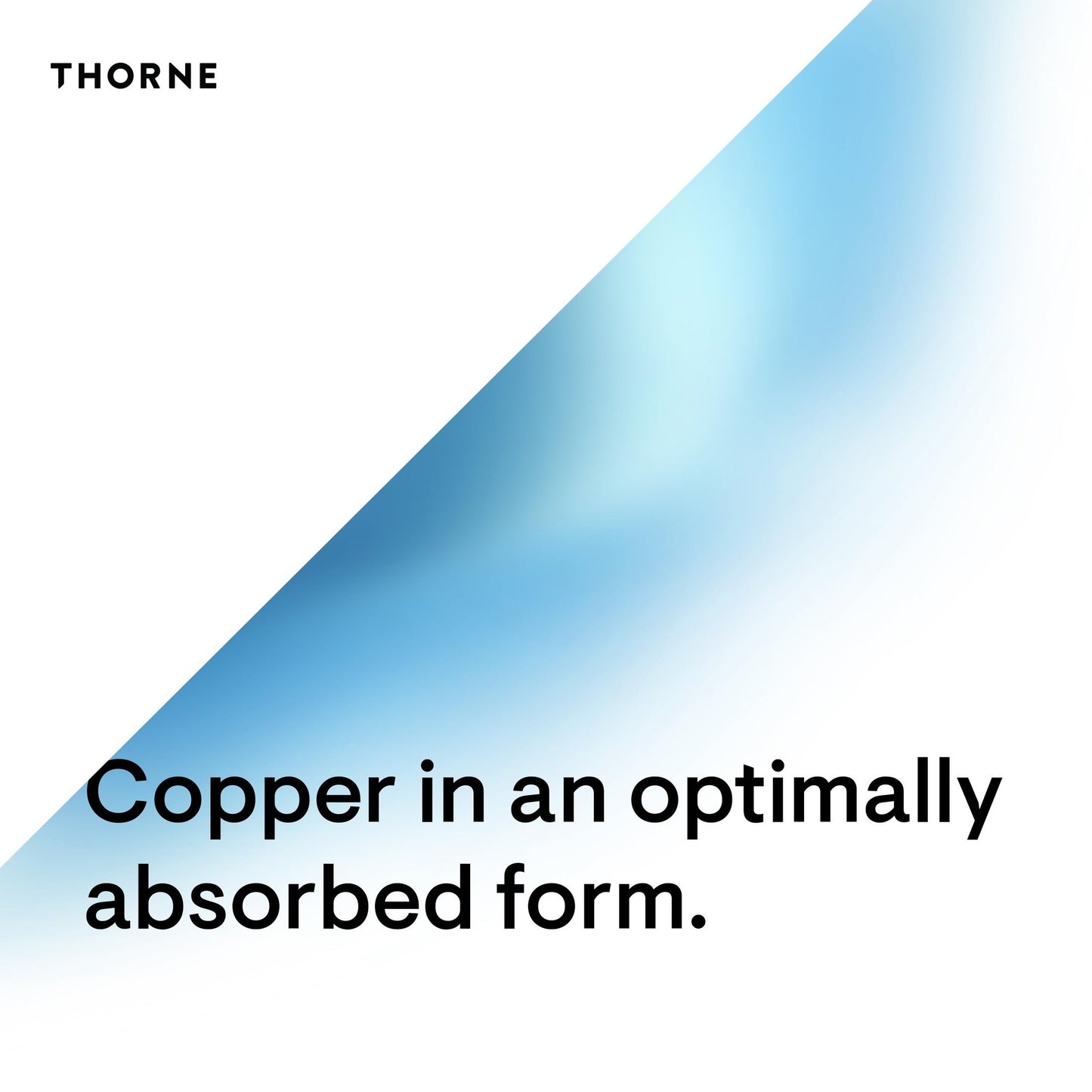 THORNE - Copper Bisglycinate - Well-Absorbed Trace Mineral Supplement - 60 Capsules - Medaid International