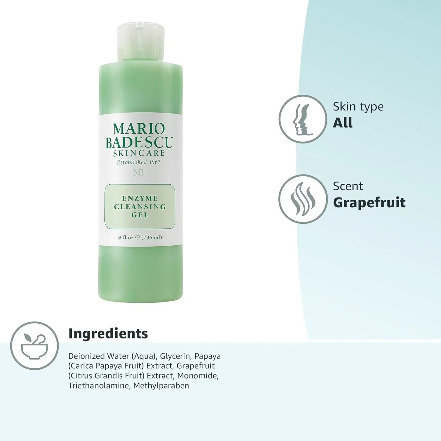 Mario Badescu - Enzyme Cleansing Gel | 118 mL - Medaid
