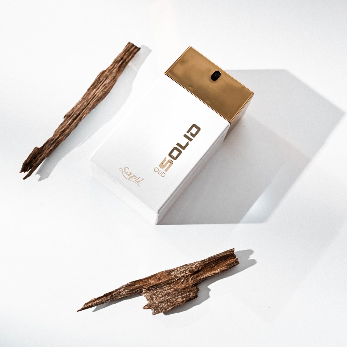 Sapil Solid Oud Perfume for Men and Women - Long-lasting Dubai Perfume, Enticing Arabic Cologne, Oriental Woody EDT Spray, 3.4 Oz (100 ml) - Perfume for Men for Daily Wear and Special Occasions - Medaid International