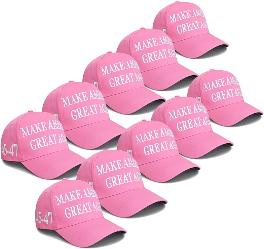 AirPlace Dark MAGA Hat, Make American Great Again Hat 2024, 45-47 Trump Hats Never Surrender Slogan Baseball Cap - Medaid International