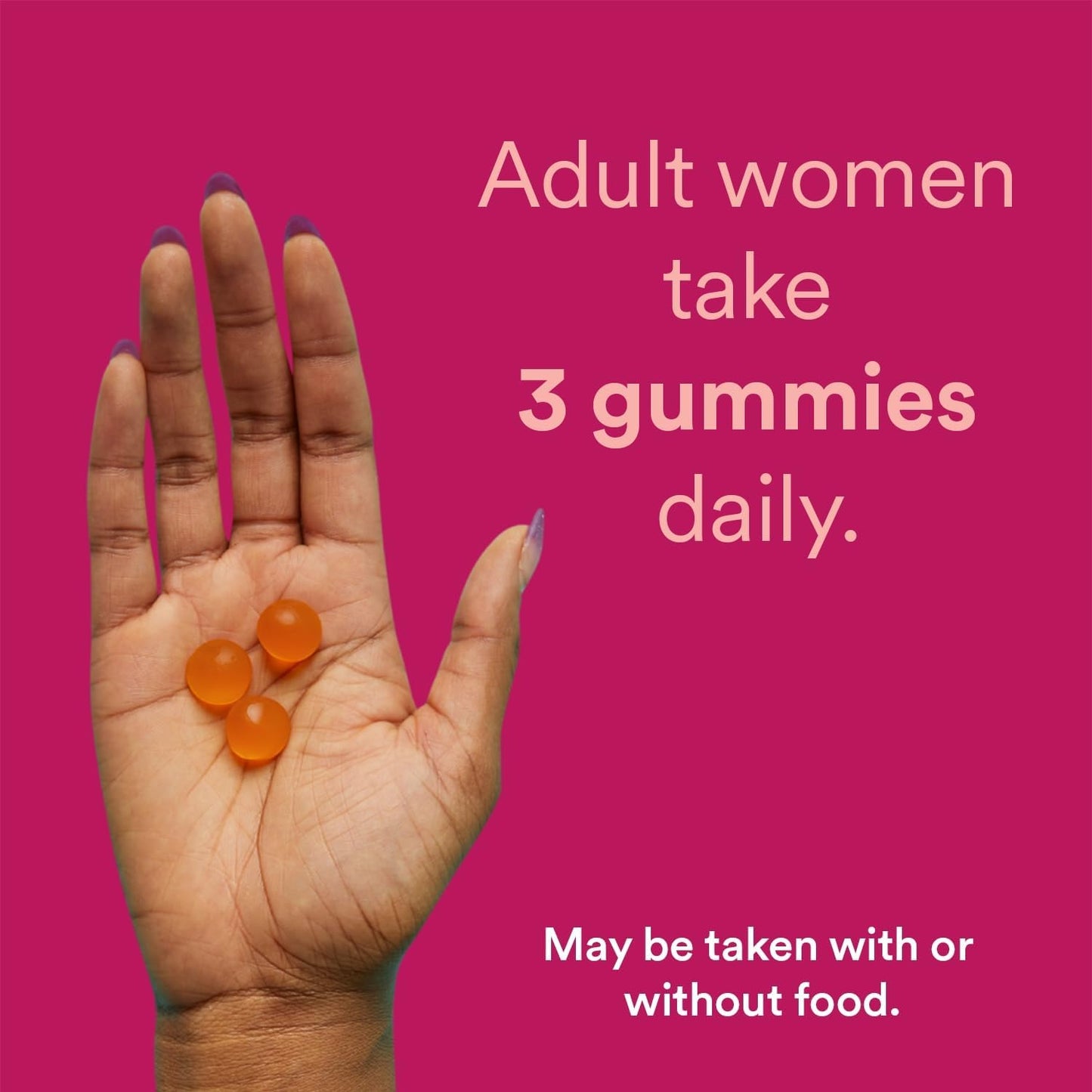 SmartyPants Women's Multivitamin Gummies, Sugar Free: Biotin, Methylfolate, Omega 3 (ALA), Vitamin D3, C, Vitamin B12, B6, Vitamin A, K & Zinc, Gluten Free, 60 Count (20 Day Supply) - Medaid